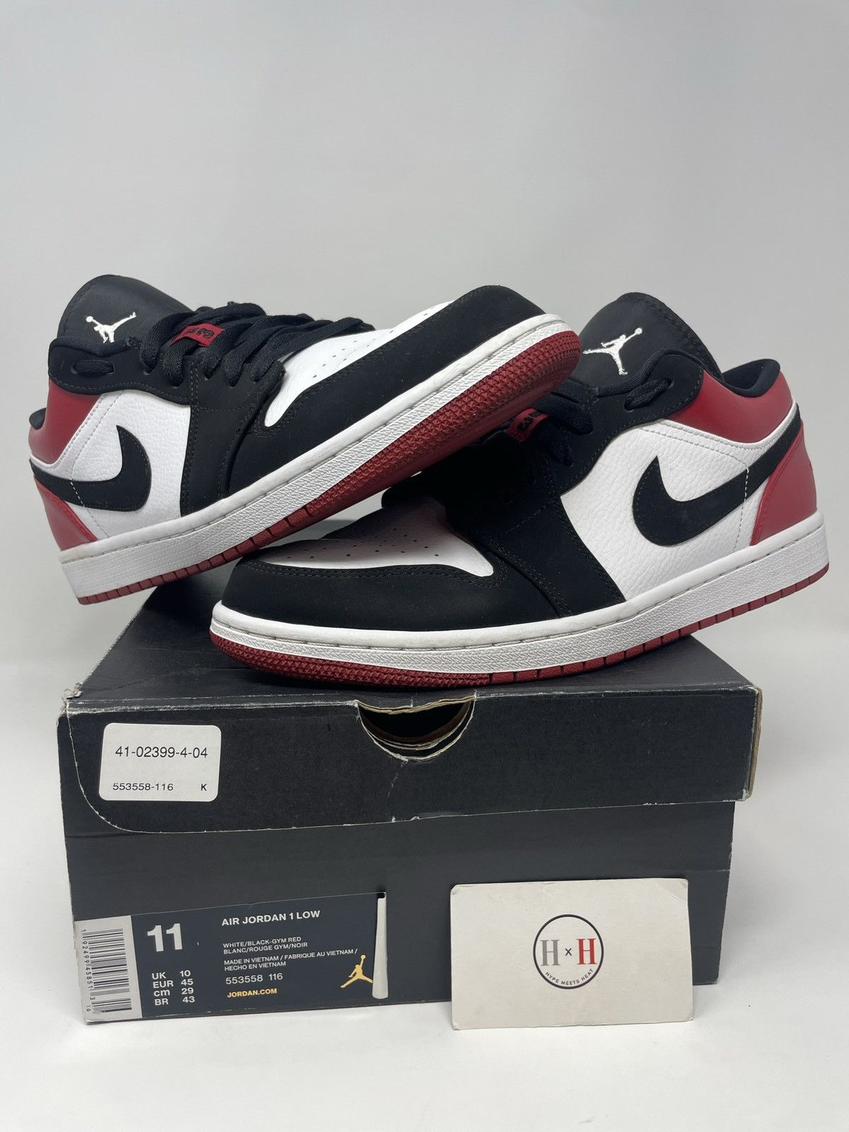 Air Jordan Low Black Toe 2019