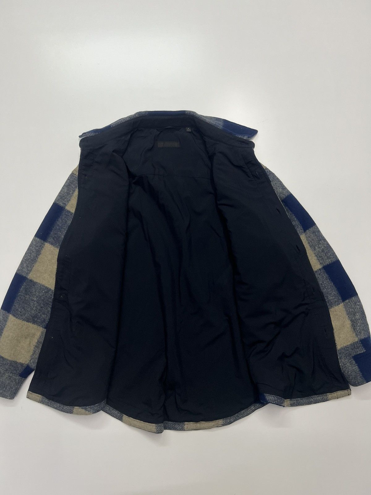Uniqlo 🔥UNIQLO BLUE PLAID TARTAN JACKET Size US M / EU 48-50 / 2 - 7 Thumbnail