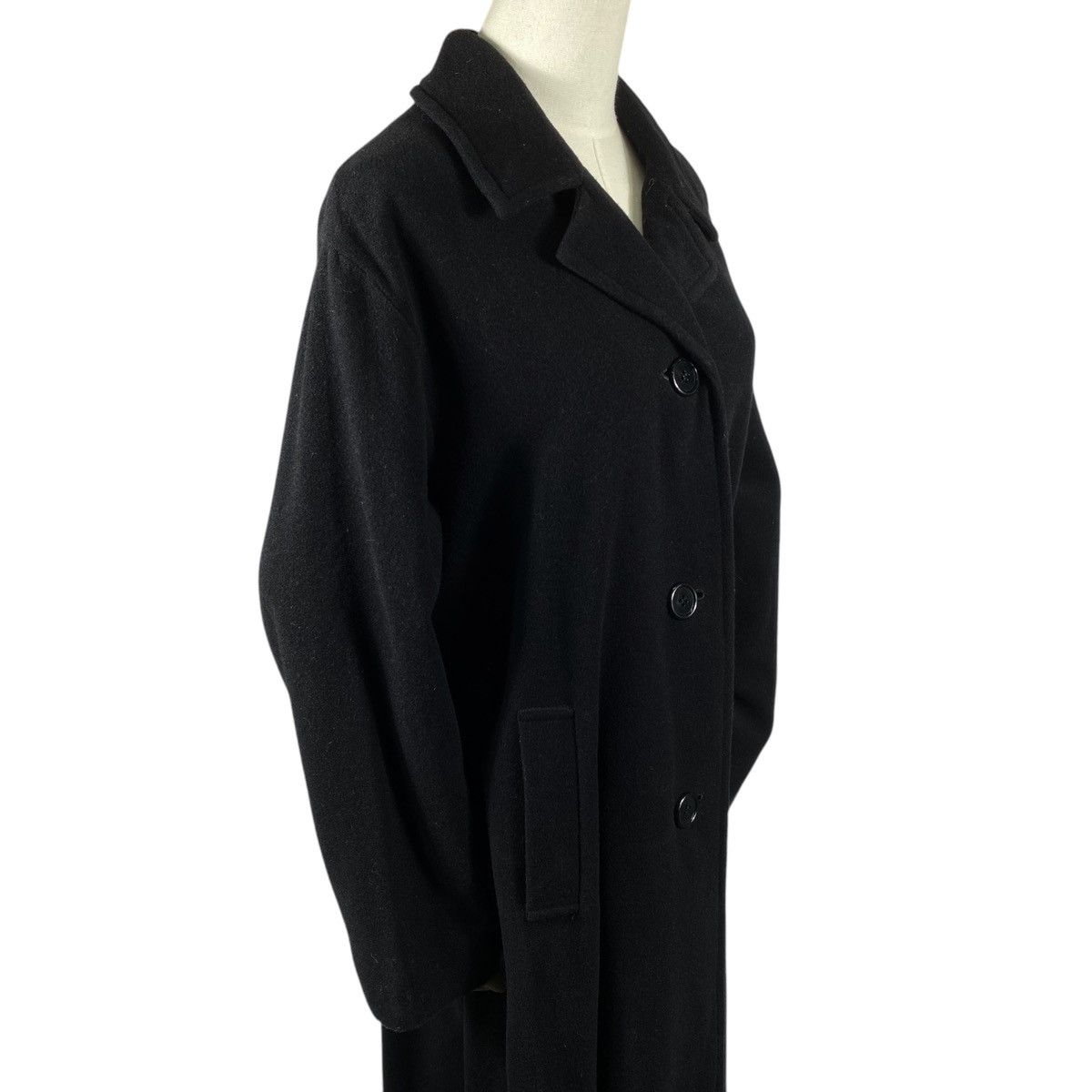 Vintage × Y's × Yohji Yamamoto Vintage 80s Yohji Yamamoto Workshop Long Coat Jacket Size M / US 6-8 / IT 42-44 - 7 Thumbnail