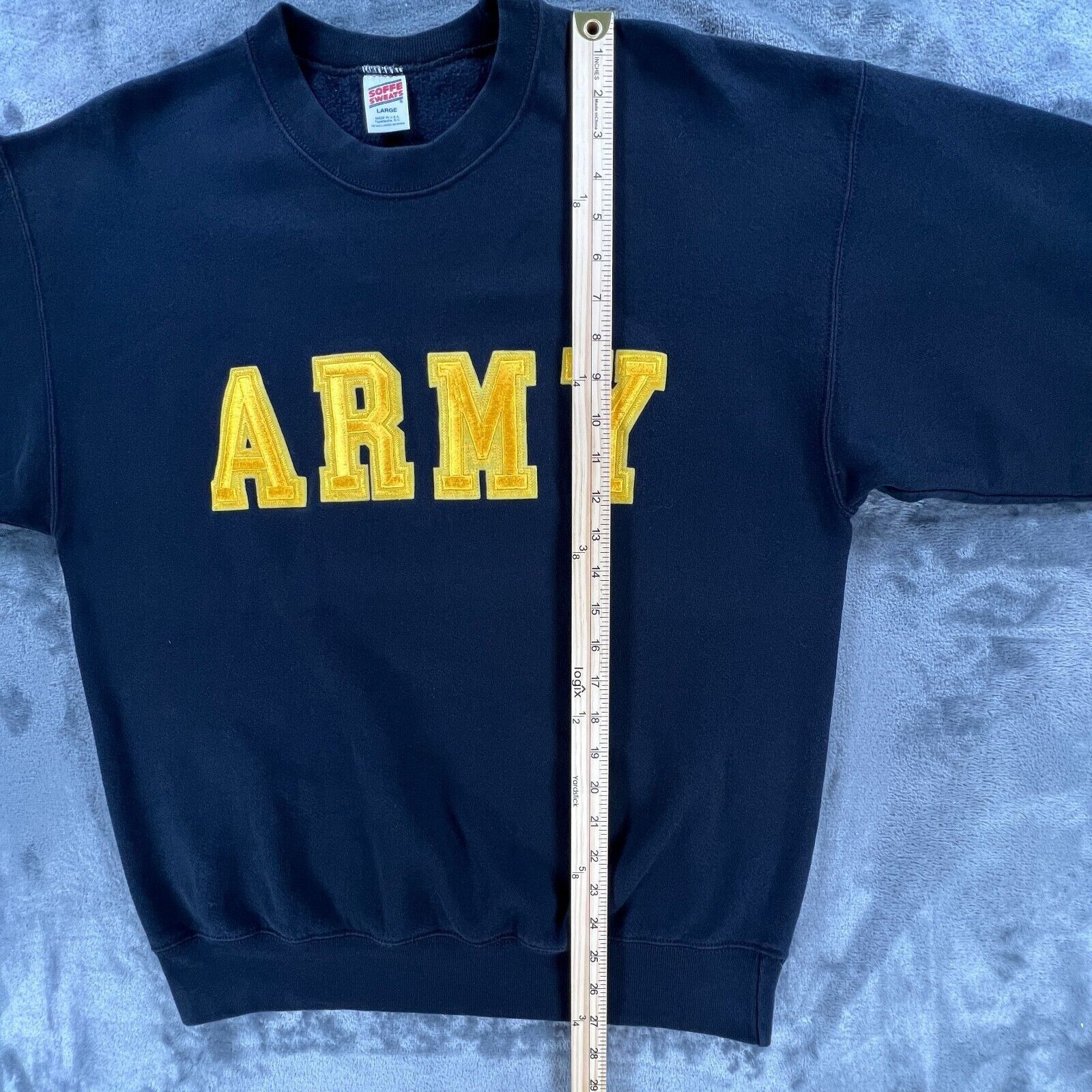 Soffe Soffe Crewneck Sweatshirt Men L Vintage 90's Made in USA Arm Size US L / EU 52-54 / 3 - 4 Thumbnail