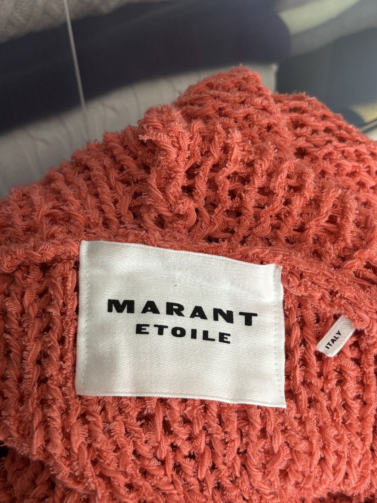 Isabel Marant Etoile Isabel Marant Etoile Mesh Knit Unique Hoodie Sweater Size L / US 10 / IT 46 - 9 Thumbnail
