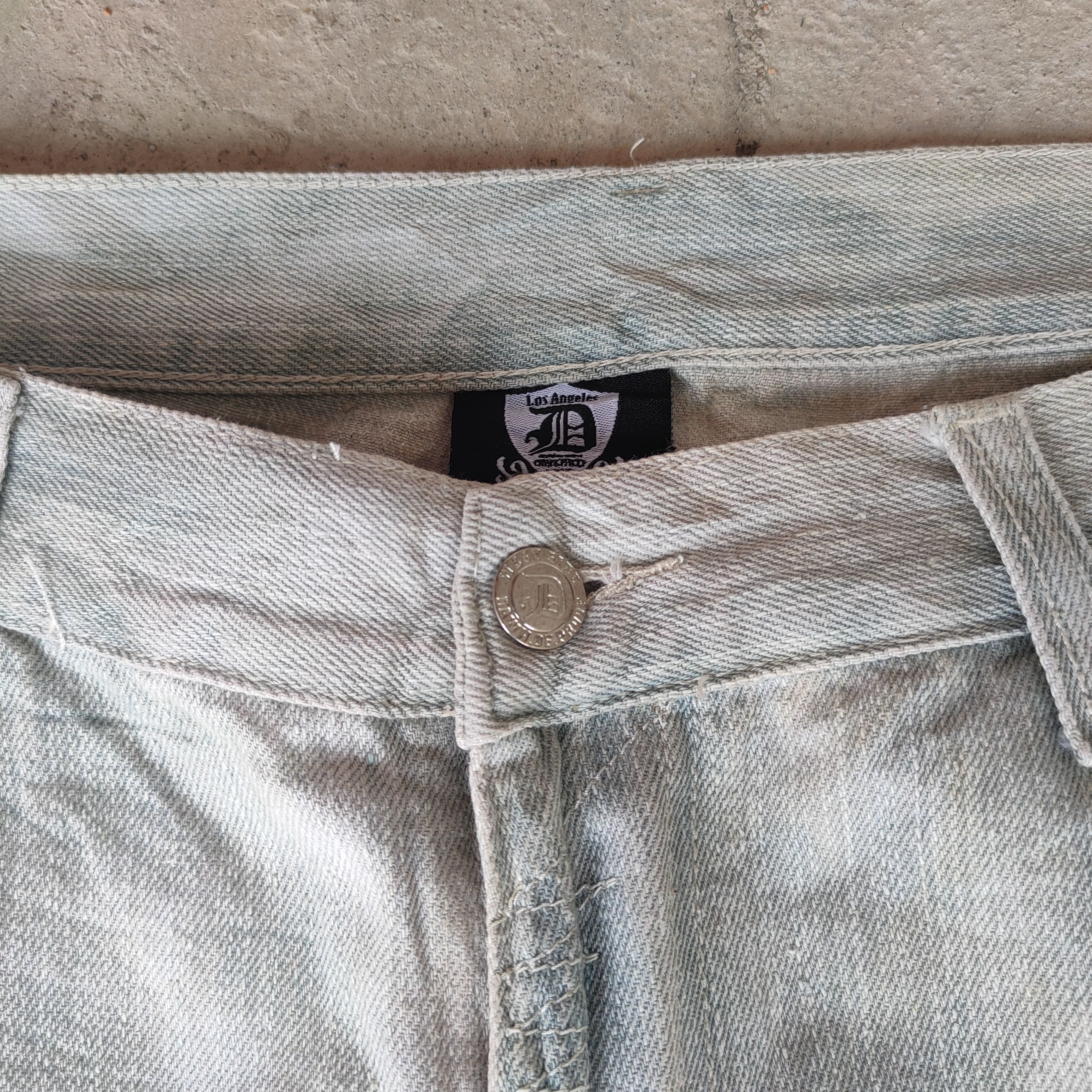 Jean × Vintage W40 DOP DENIM FADED DISTRESSED JEANS PANTS Size US 40 / EU 56 - 7 Thumbnail