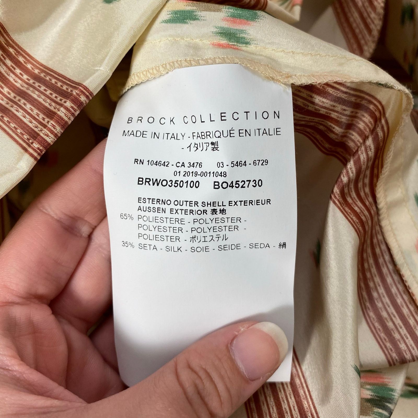 Brock Collection Brock Collection Ophelie Runway SS19 Midi Skirt Size 2 Size 25" / US 0 / IT 36 - 9 Thumbnail