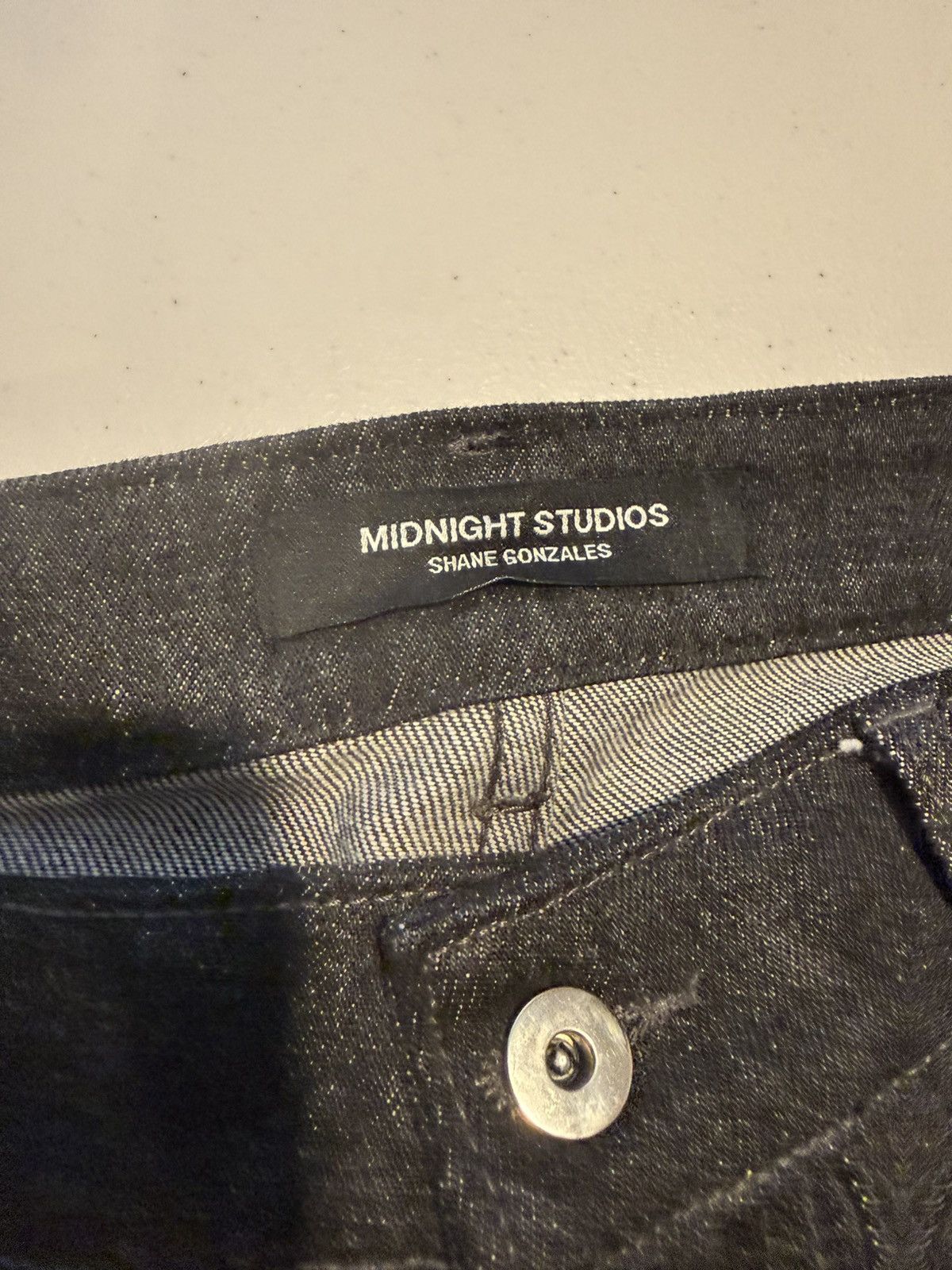 Midnight Studios midnight studios| zipper jeans | shane gonzalez Size US 30 / EU 46 - 4 Thumbnail