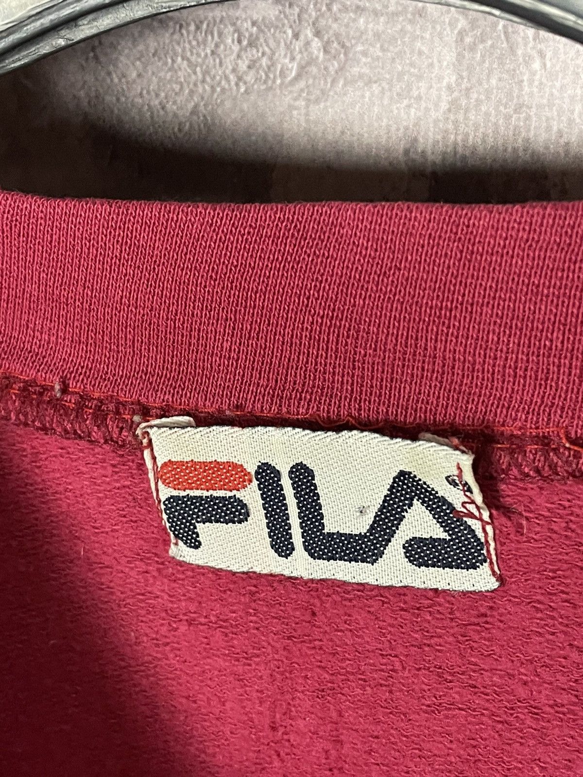 Fila × Vintage 🧨 90’S FILA VINTAGE BIG LOGO BOXY OVERSIZED RETRO SWEATSHIRT Size US L / EU 52-54 / 3 - 8 Thumbnail