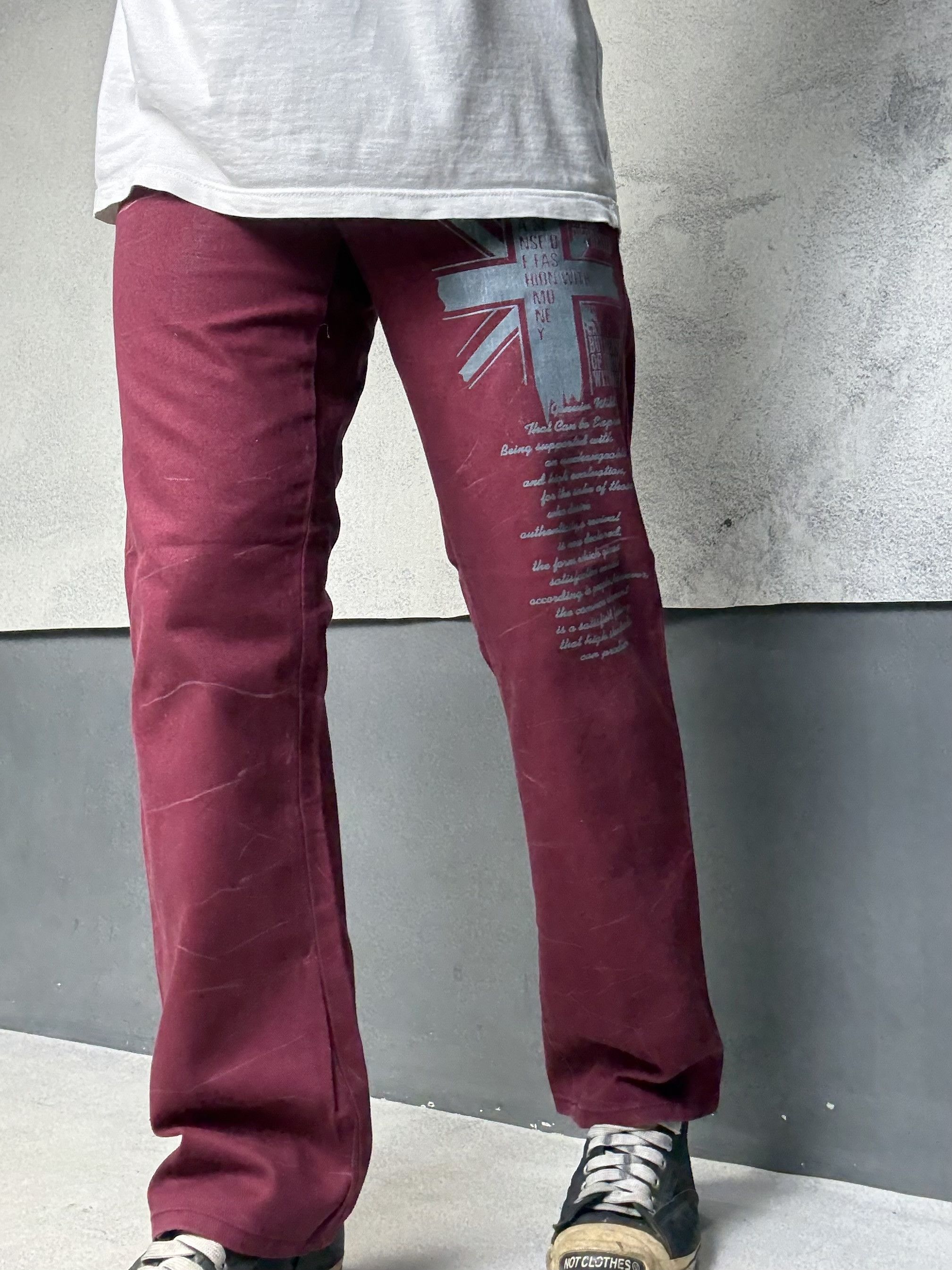 Japanese Brand Wild Life Punk Seditionaries Jeans Pants Size US 32 / EU 48 - 6 Thumbnail