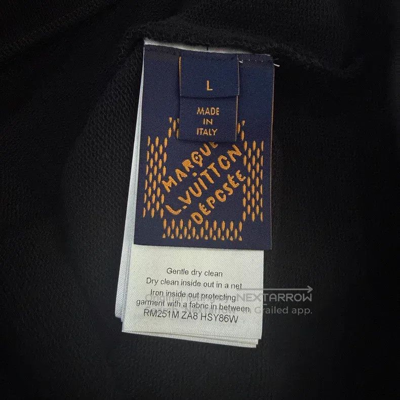 Louis Vuitton Louis Vuitton Obsidian Claw Diamond Crew Neck Sweatshirt Size US L / EU 52-54 / 3 - 4 Thumbnail