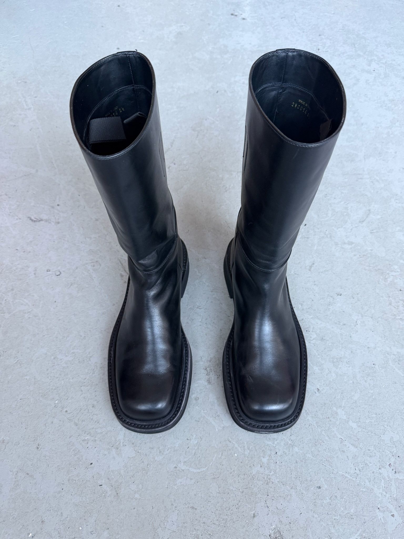 Prada Prada Leather Engineer Boots Size US 8.5 / EU 41-42 - 3 Thumbnail