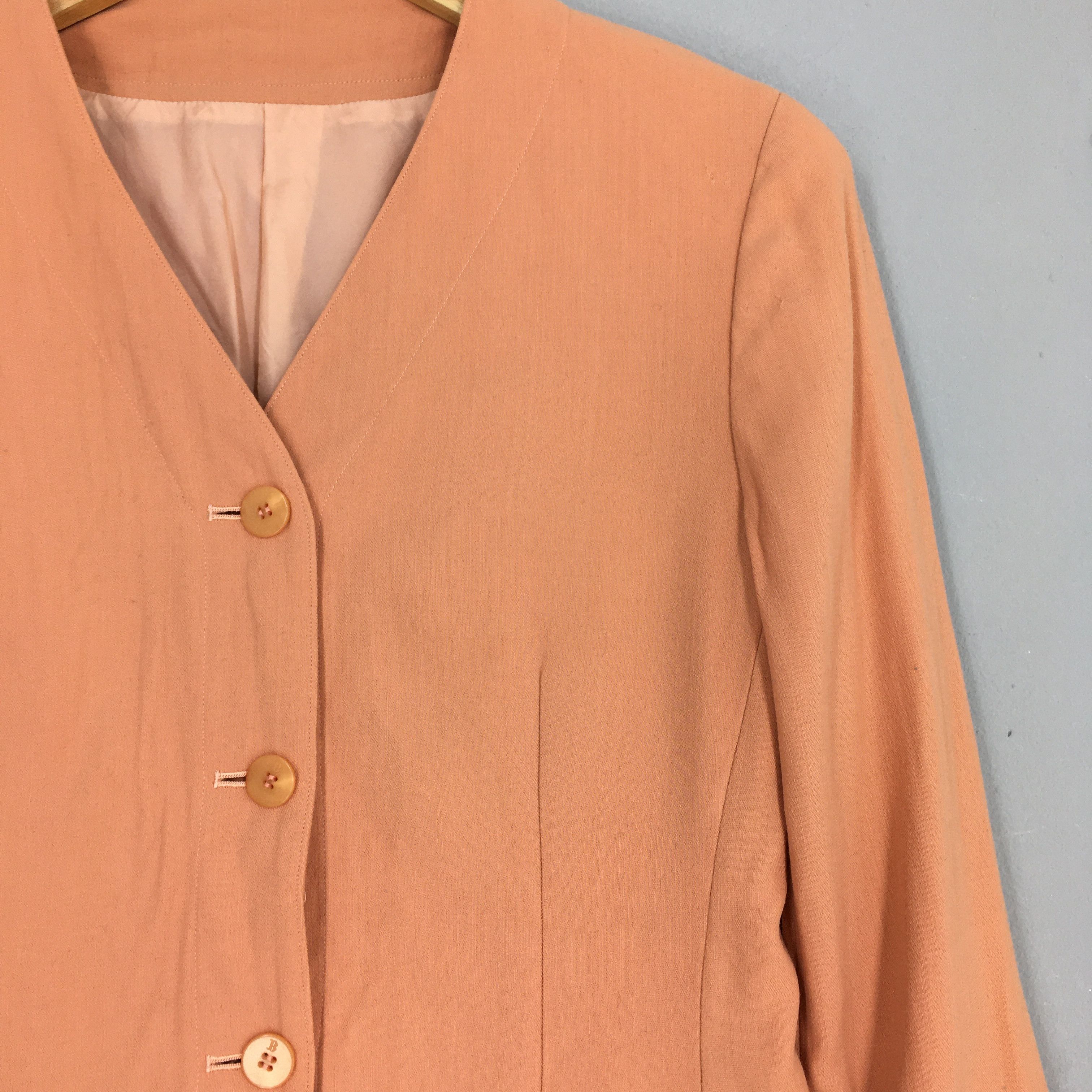 Burberry × Vintage Vintage 90s Burberrys Of London Women Wool Coat Small Size S / US 4 / IT 40 - 2 Thumbnail