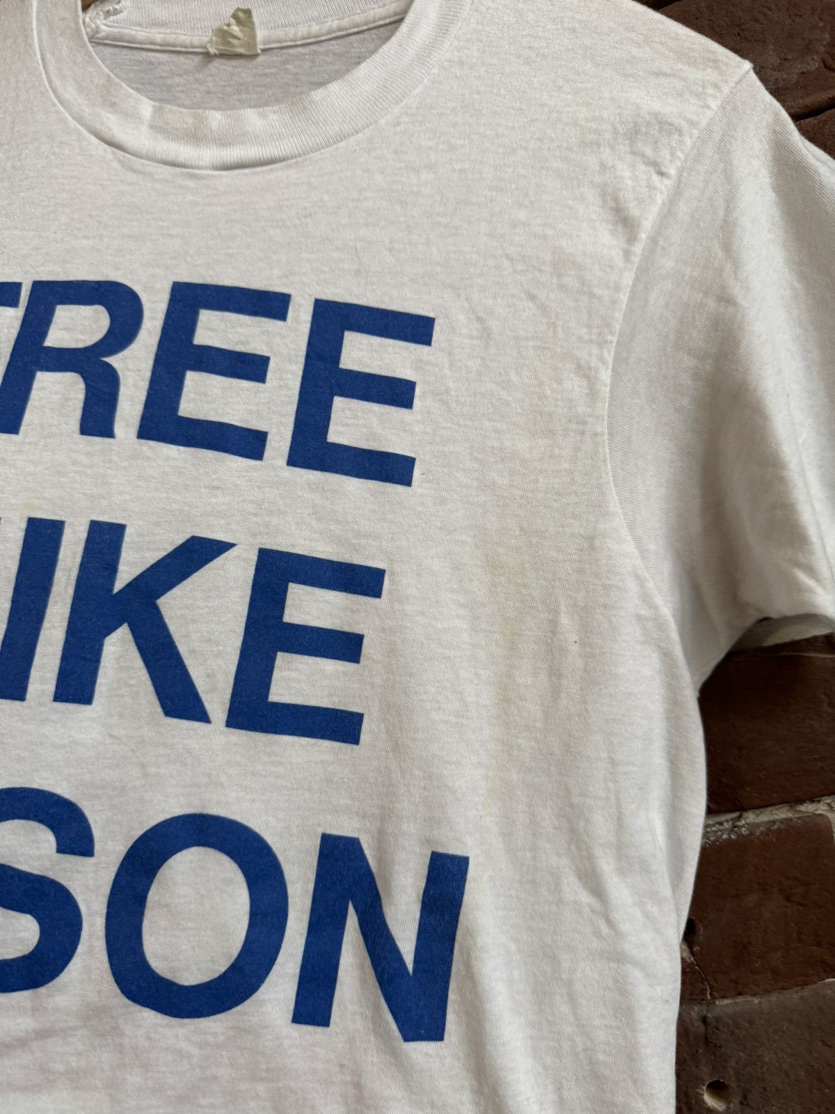 Flight Club Vintage Free Mike Tyson boxing Single Stitch T-shirt 90s M Size US M / EU 48-50 / 2 - 7 Thumbnail