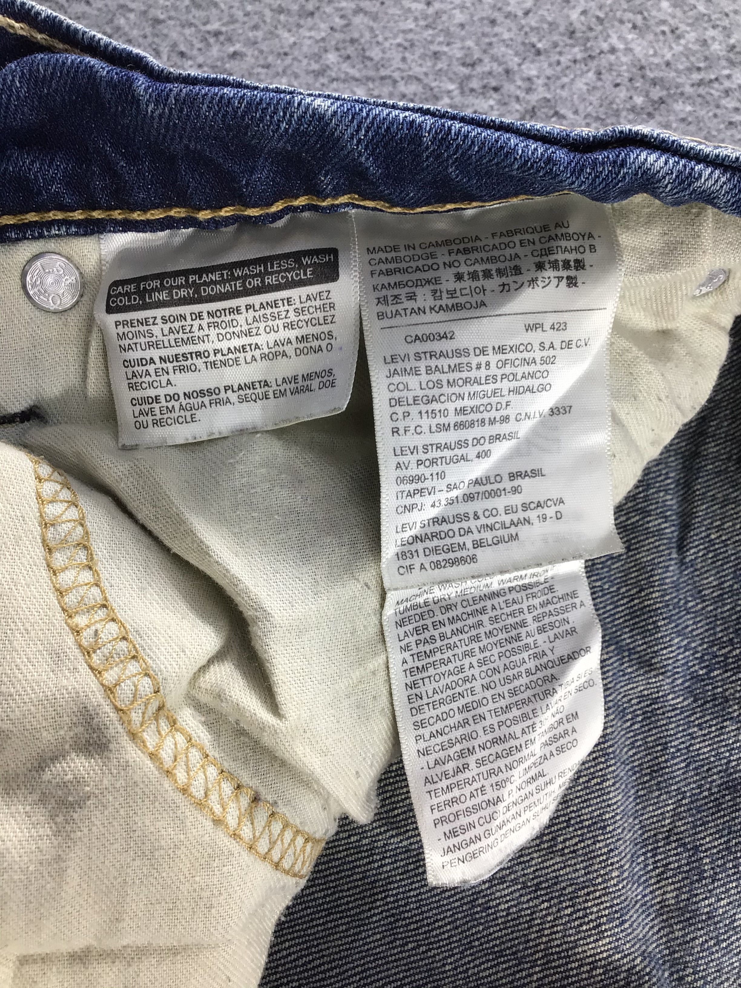 Levi's Vintage Levis 541 Jeans-J771 Size US 32 / EU 48 - 10 Thumbnail