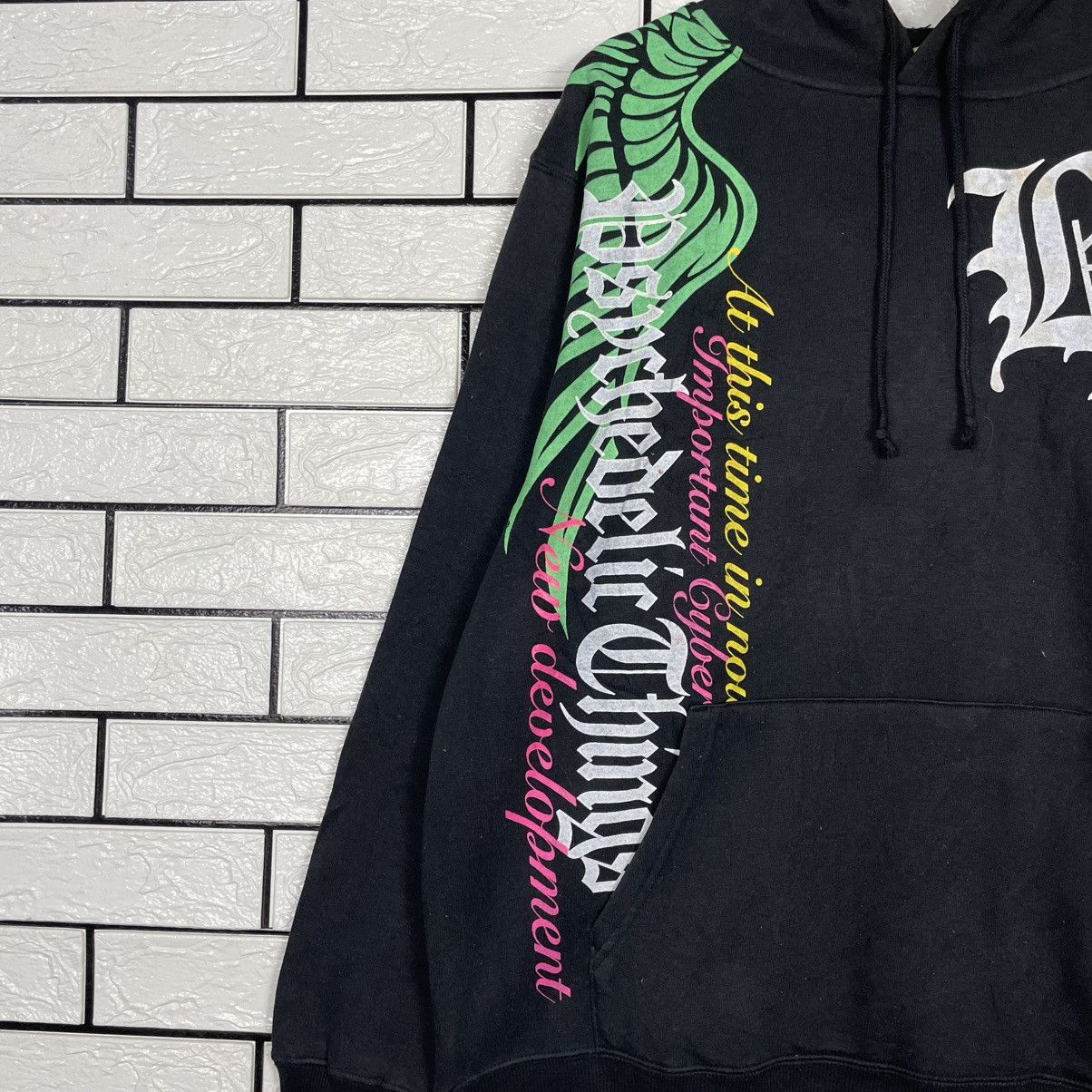 Japanese Brand Strange Heaven Surf Style Big Print Pullover Hoodie Size US L / EU 52-54 / 3 - 13 Thumbnail