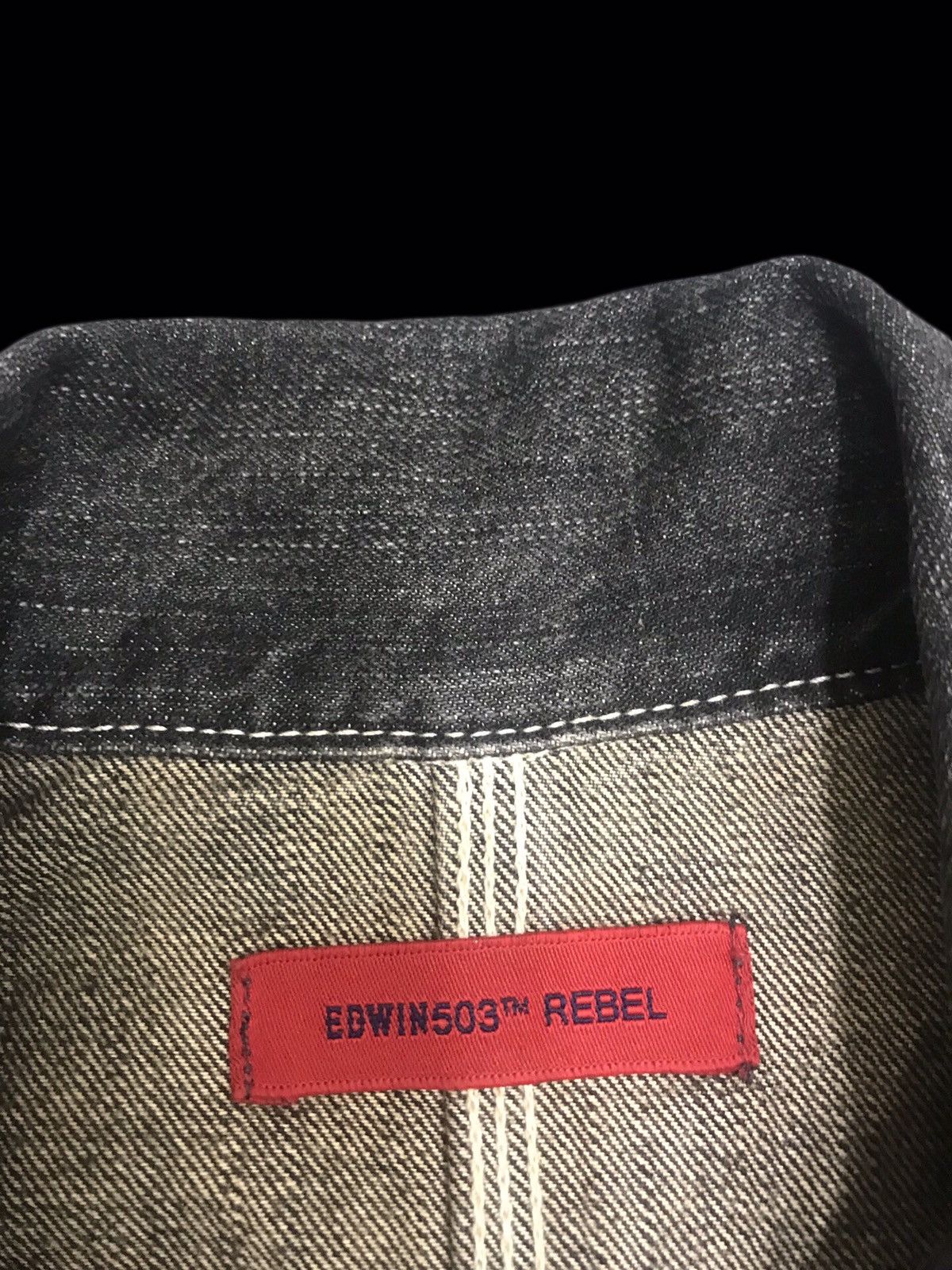 Edwin 💥ARCHIVAL💥VTG EDWIN BLACK WASH CHORE JACKET F361 Size US L / EU 52-54 / 3 - 6 Thumbnail