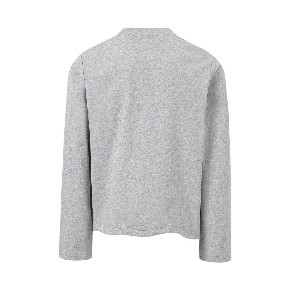 Vintage Retro men's casual loose character long-sleeved T-shirt Size US M / EU 48-50 / 2 - 2 Thumbnail