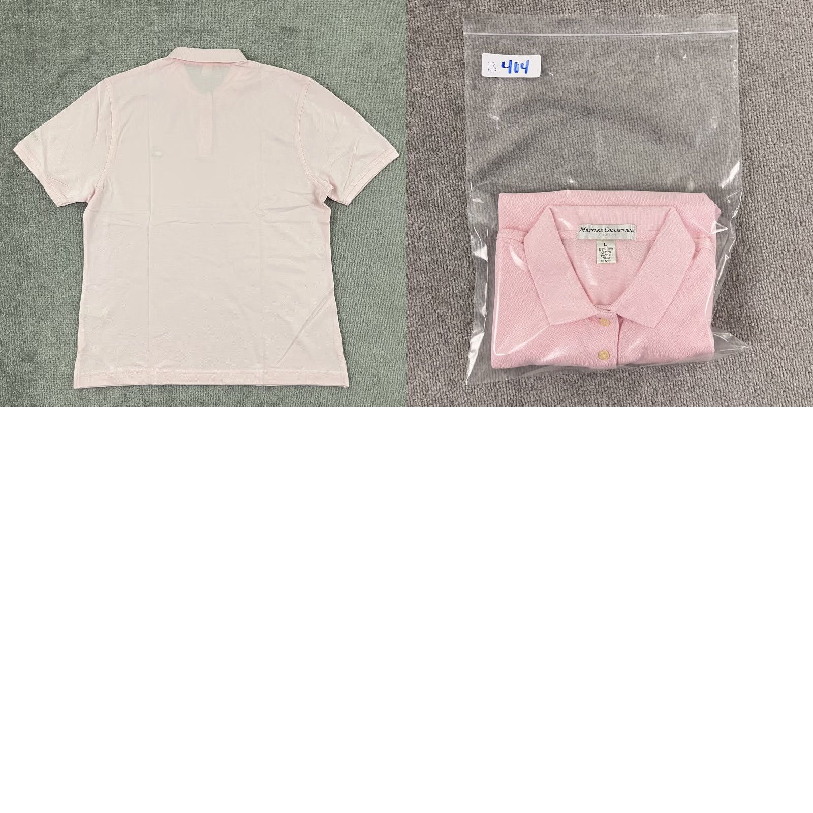 Vintage VINTAGE Masters Collection Polo Shirt Women Large Pink Cotton Short Sleeve Classic Preppy Sports Size L / US 10 / IT 46 - 8 Thumbnail