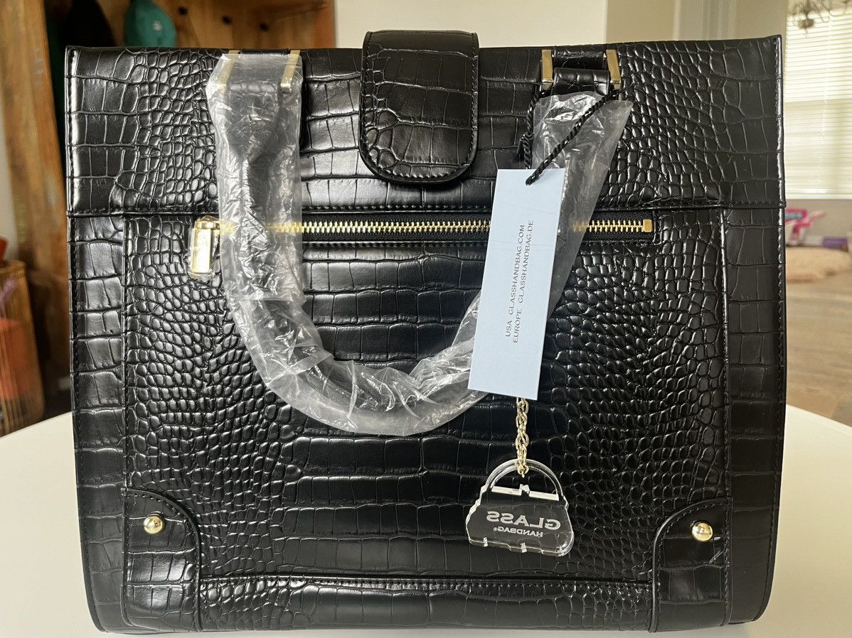 Other Glass Handbag “BOSS LADY SATCHEL” in Black. Size ONE SIZE - 2 Thumbnail
