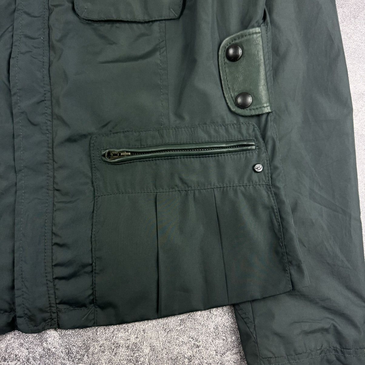 Diesel DIESEL Multi-Pocket Military Hooded Field Jacket Dark Green Size XL / US 12-14 / IT 48-50 - 4 Thumbnail