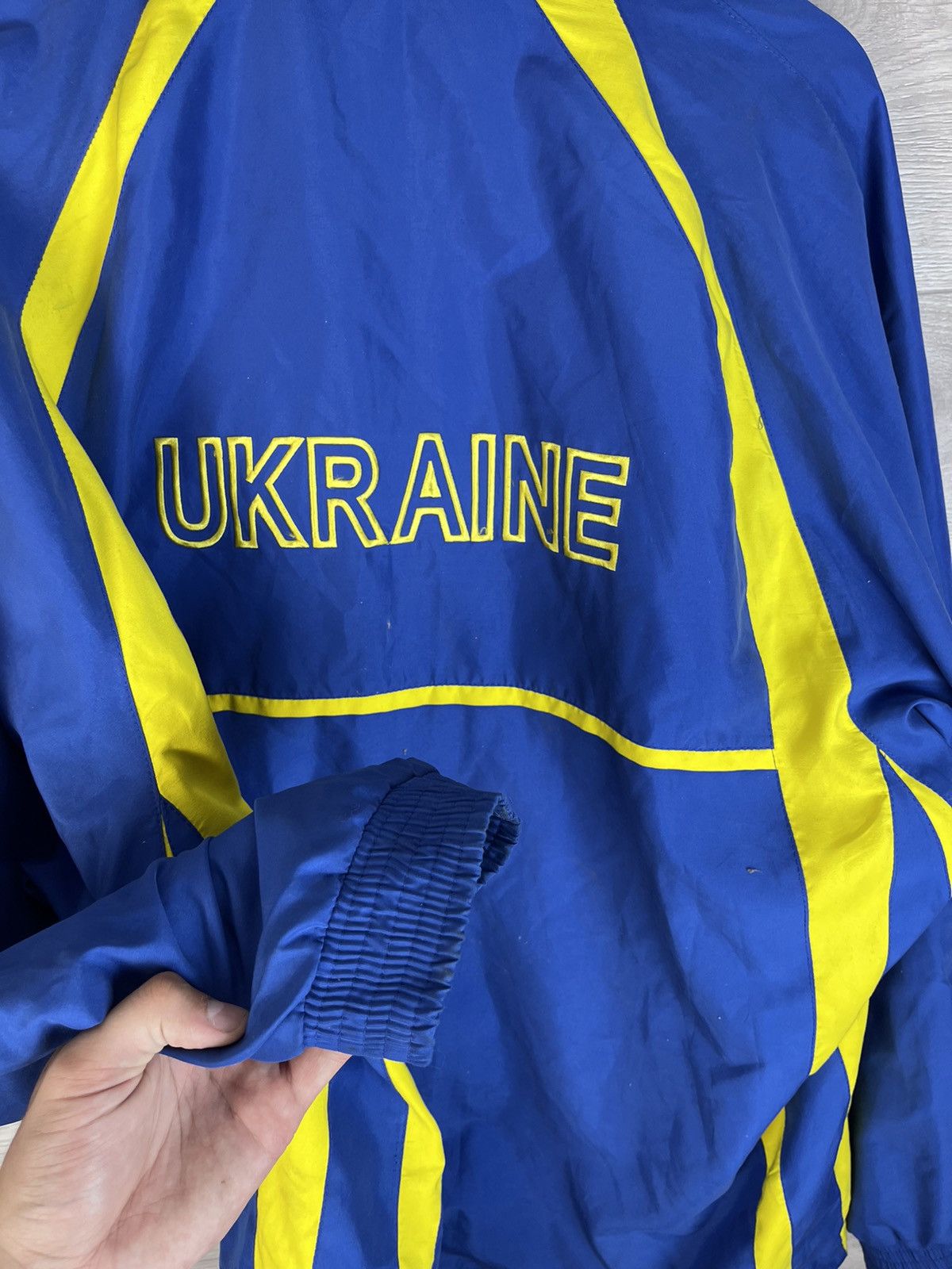 Vintage Vintage Mens Tracksuit Jacket Ukraine 🇺🇦 size Xxxl sport Size US XXL / EU 58 / 5 - 18 Thumbnail
