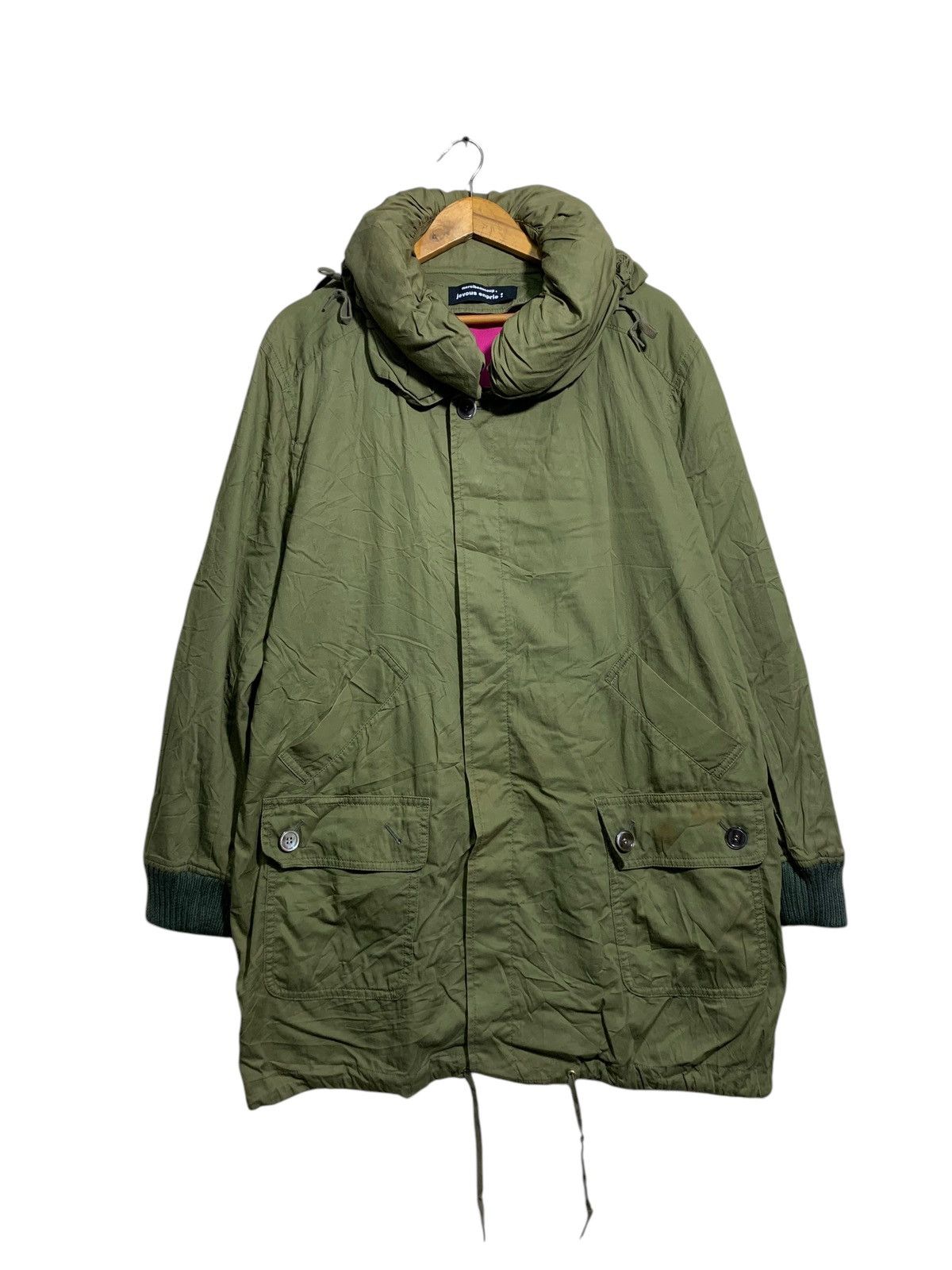 Issey Miyake × mercibeaucoup 🔥MERCIBEAUCOUP ISSEY MIYAKE GREEN PARKA JACKETS Size US M / EU 48-50 / 2 - 1 Thumbnail