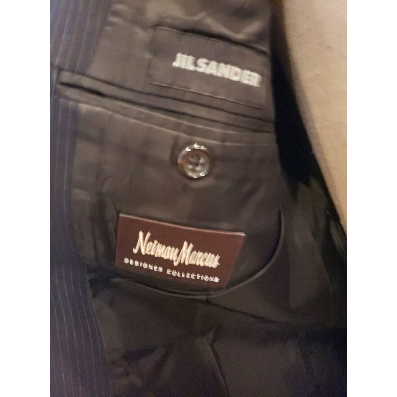Jil Sander Jil Sander Virgin Wool Blazer 54 Size 54R - 4 Thumbnail
