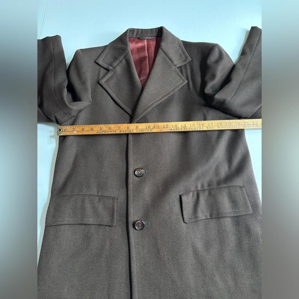 Designer Vintage 70s wool Car Coat Size US S / EU 44-46 / 1 - 3 Thumbnail