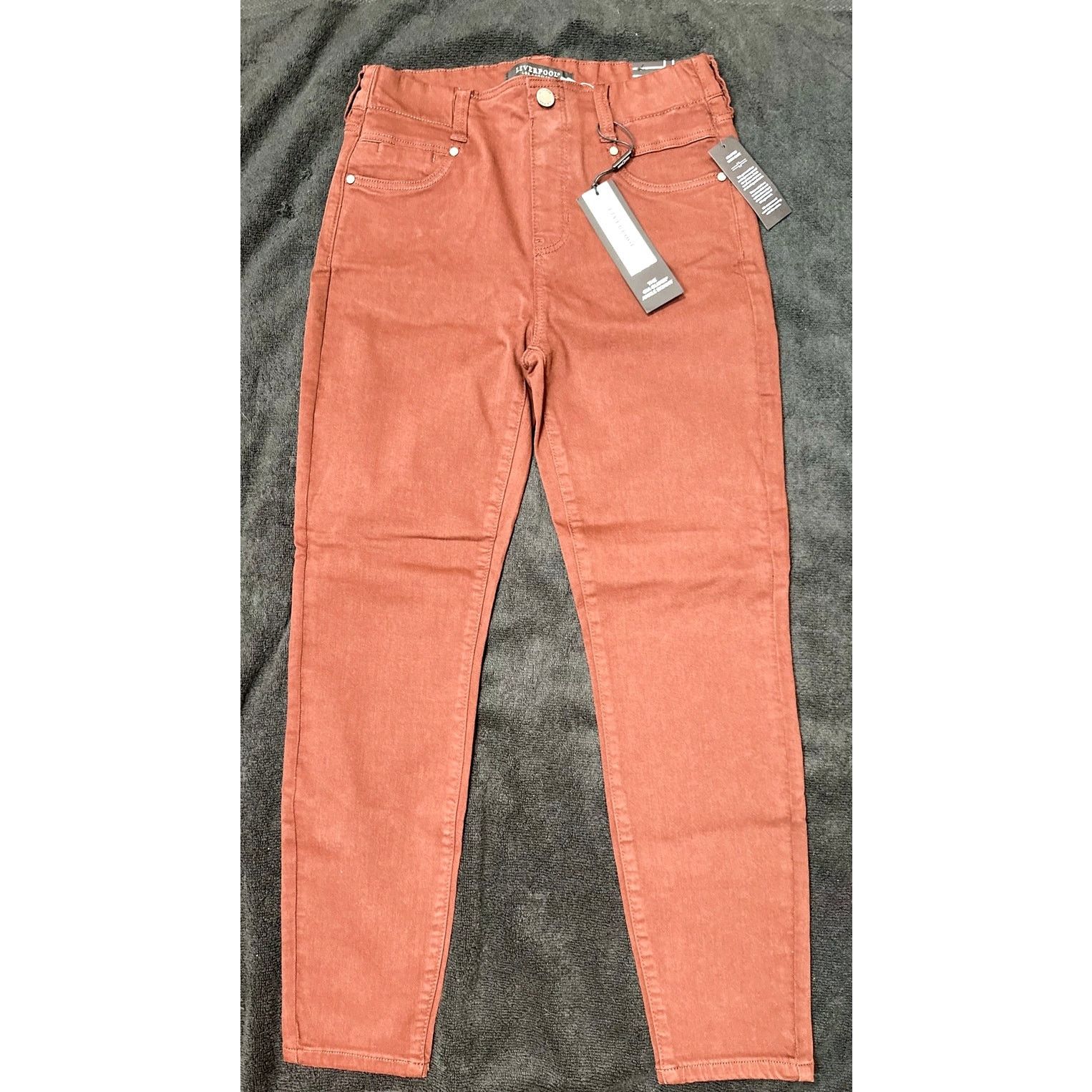 Other Liverpool Gia Glider Ankle Skinny - Brown - size 4 Petite Size 27" / US 4 / IT 40 - 7 Thumbnail