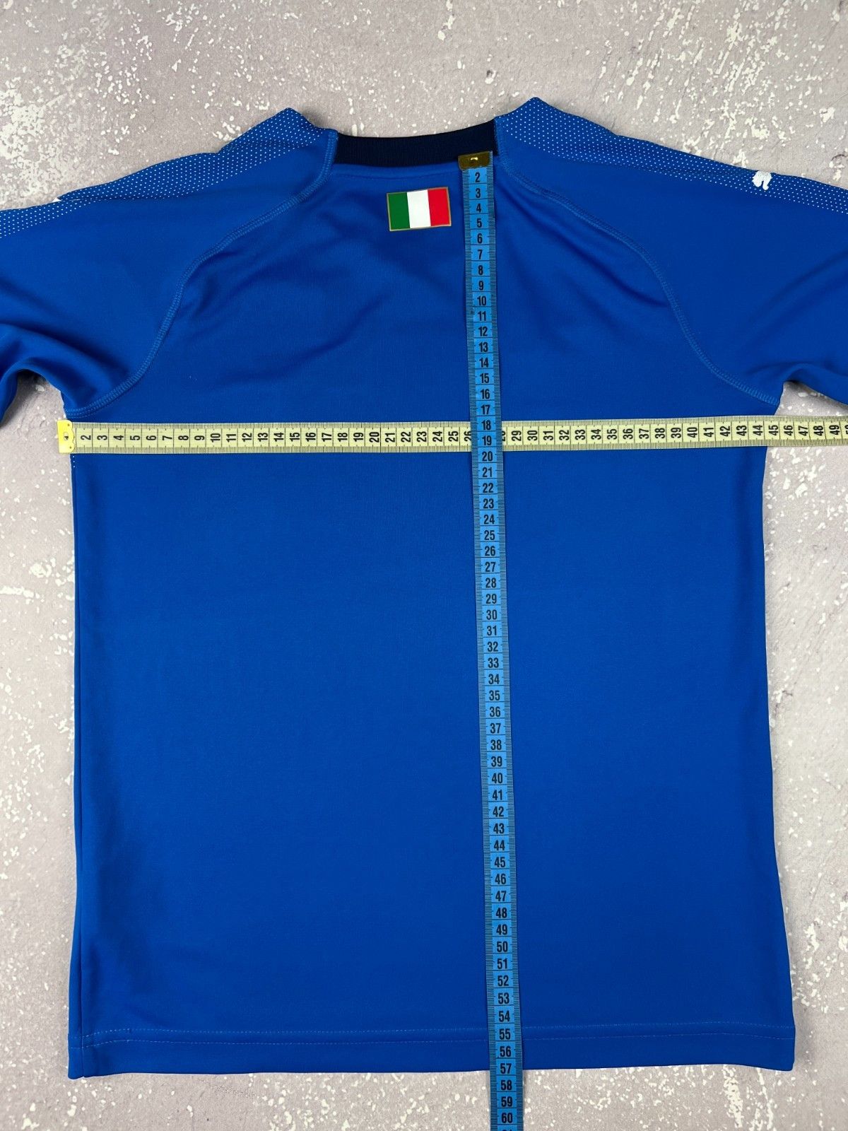 Puma 2018/2019 Puma Italia Team Soccer Home Jersey L Boys 11-12Y Size US XXS / EU 40 - 8 Thumbnail