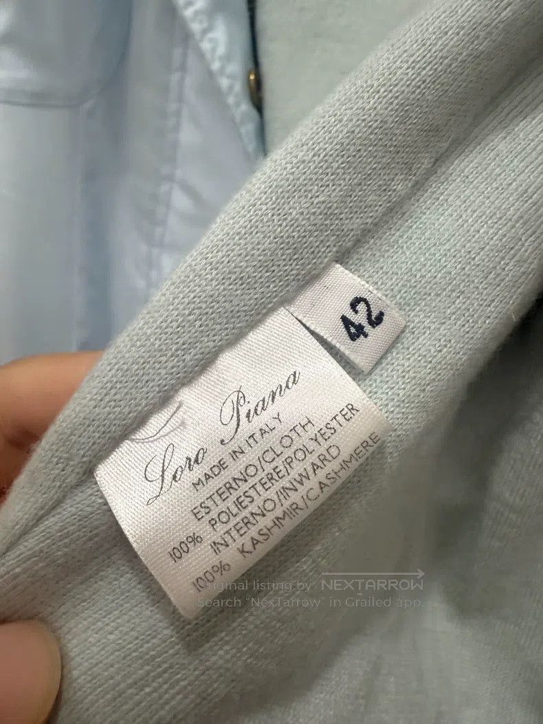 Loro Piana Loro Piana Light blue jacket Size S / US 4 / IT 40 - 4 Thumbnail