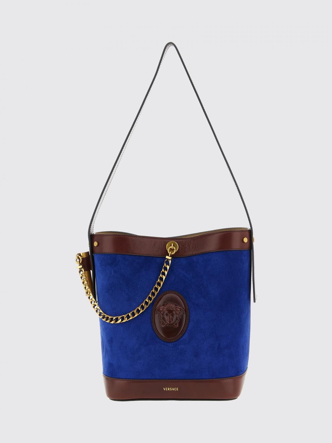 Versace Versace Shoulder Bag Woman Blue Size ONE SIZE - 1 Thumbnail