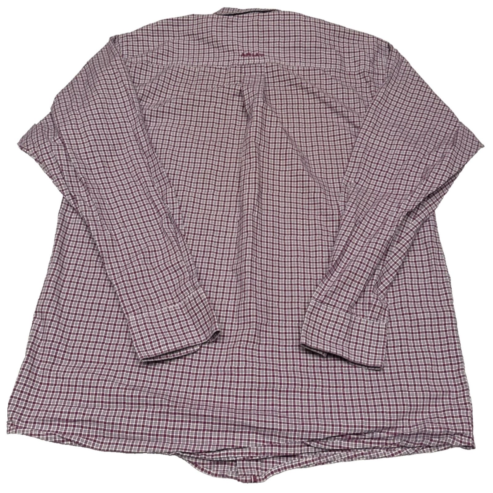 Ariat Ariat Pro Series Shirt Men’s M Purple Check Plaid Vented Western Rodeo Farmer Button-Up Long Sleeve Collared Cotton Blend Breathable Regular Size US M / EU 48-50 / 2 - 4 Thumbnail