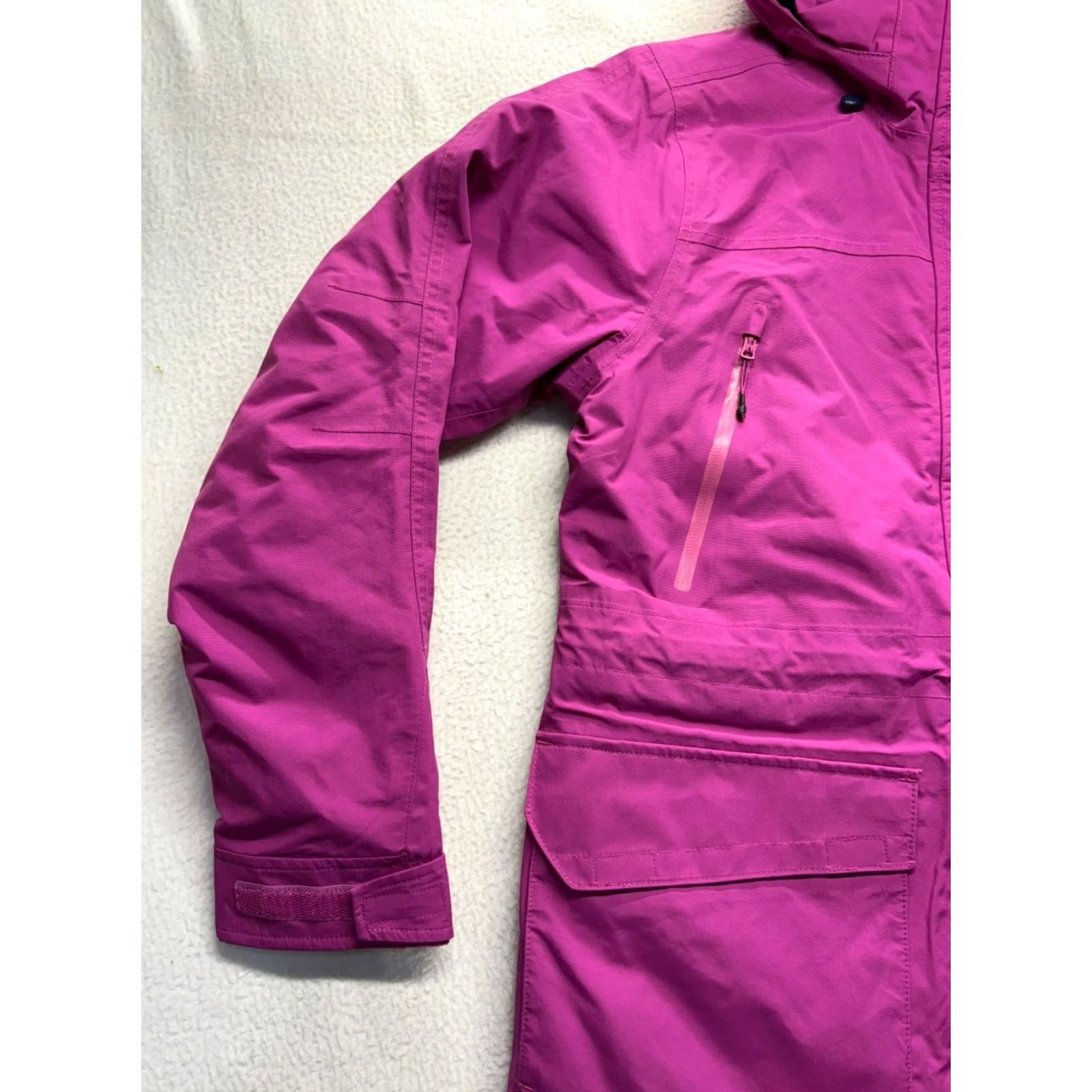 Lands' End Womens Lands' End Hooded Winter Parka S Women's Fuchsia Jacket Parka Hooded Winter Lands' End NEW WITH TAGS Size S / US 4 / IT 40 - 3 Thumbnail