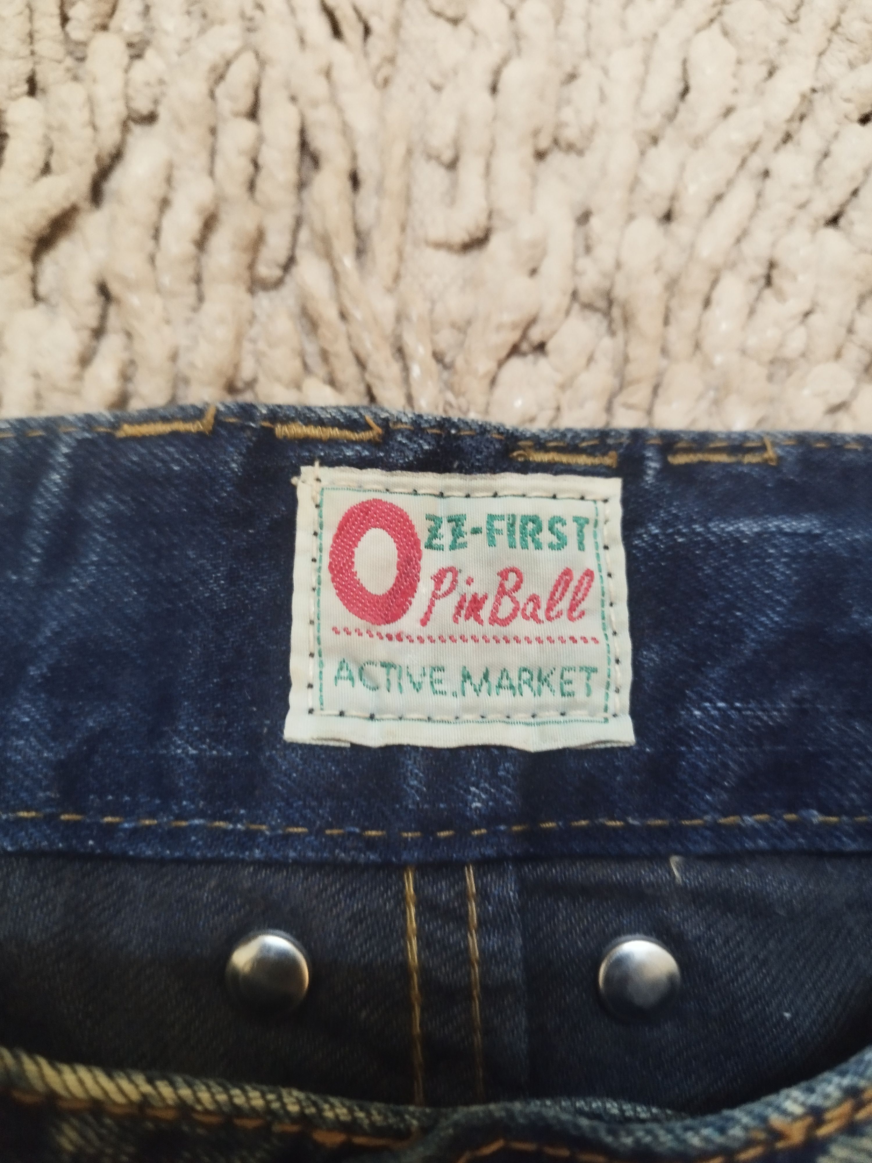 GOSTAR DE FUGA × If Six Was Nine × Japanese Brand Japanese brand rusty gold jeans nice design Size US 36 / EU 52 - 6 Thumbnail