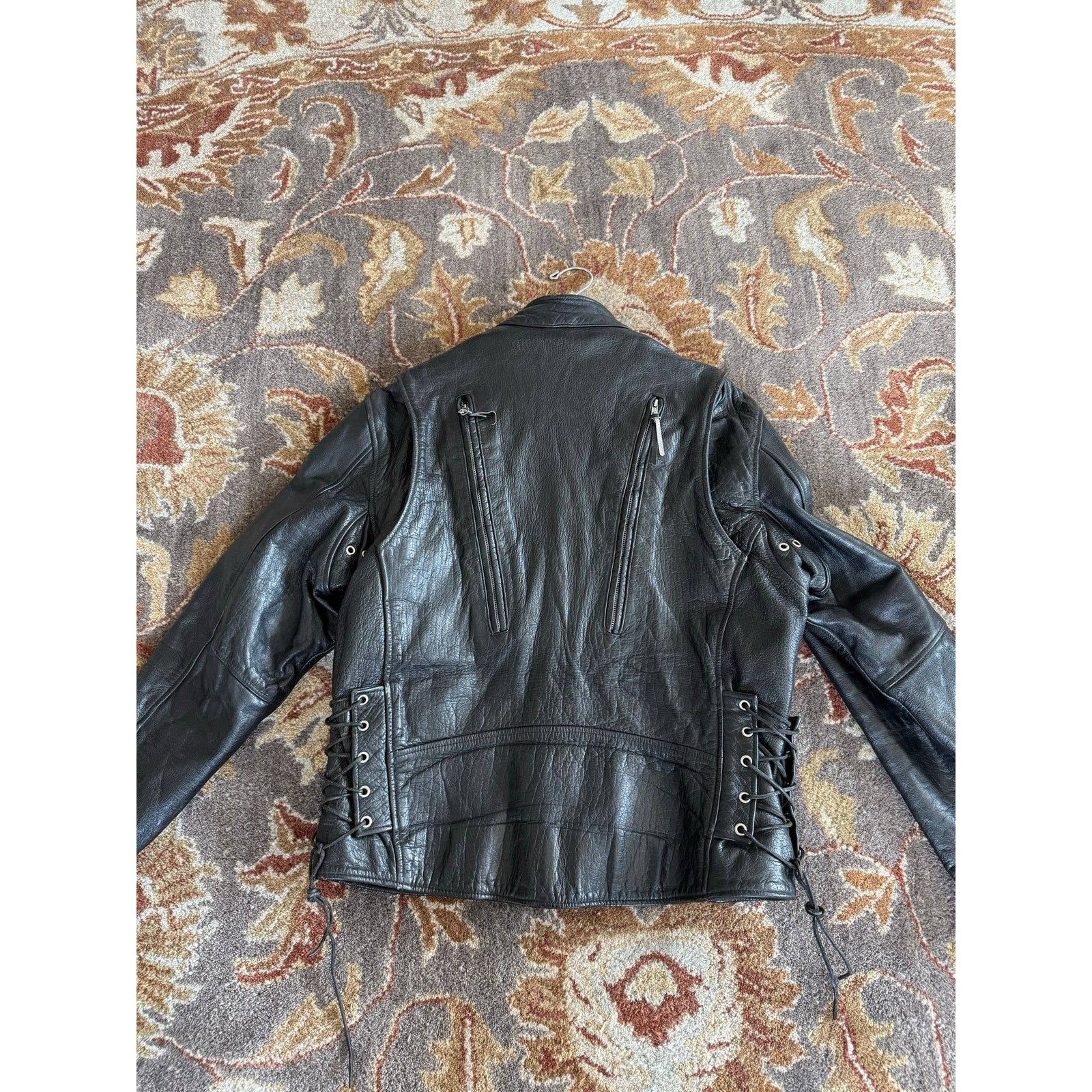 Other Vintage Bonus leather moto jacket size M rocker goth street Size M / US 6-8 / IT 42-44 - 2 Thumbnail