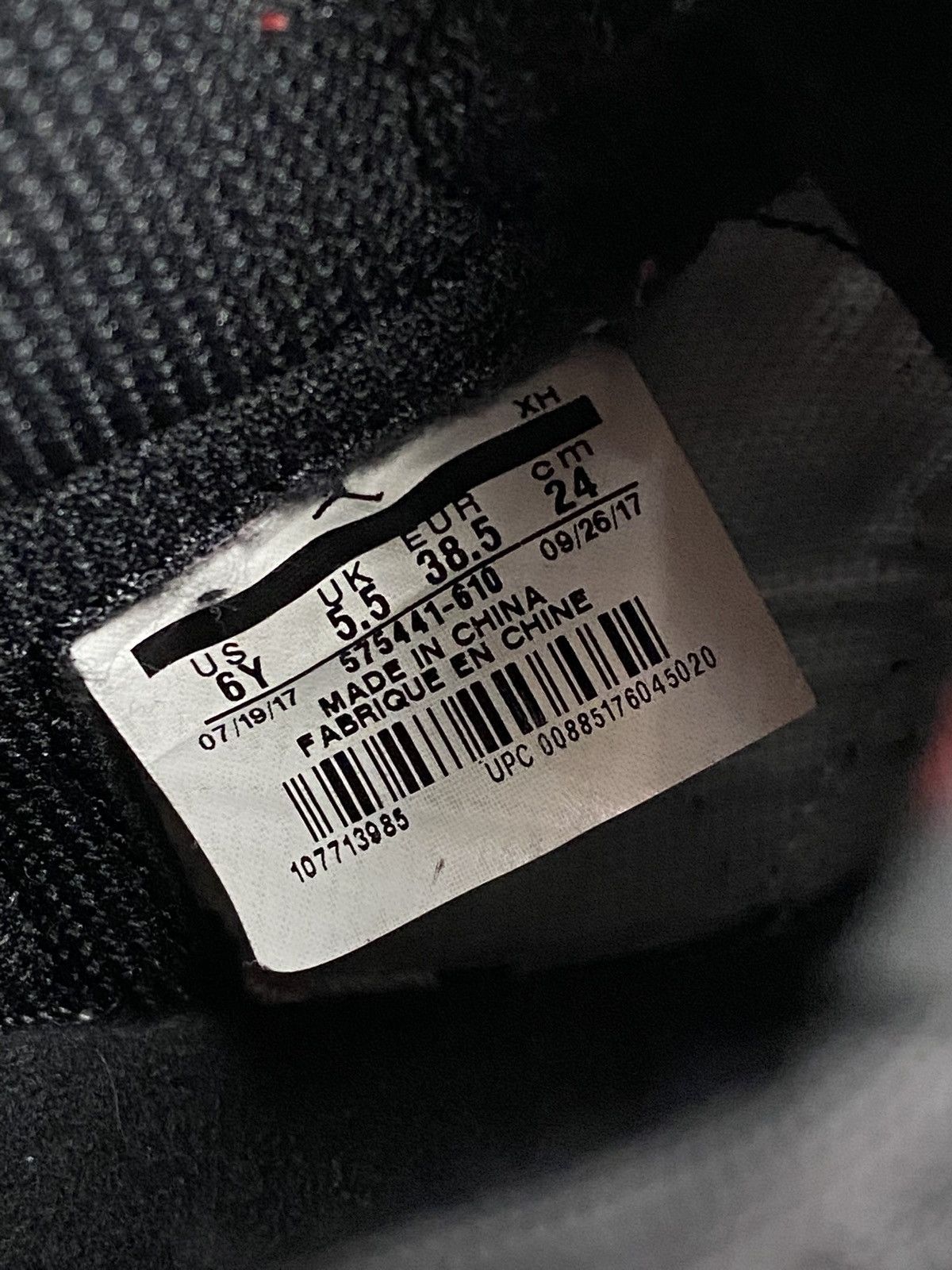 Jordan Brand × Nike Jordan 1 Black Toe Size US 6 / EU 39 - 6 Thumbnail