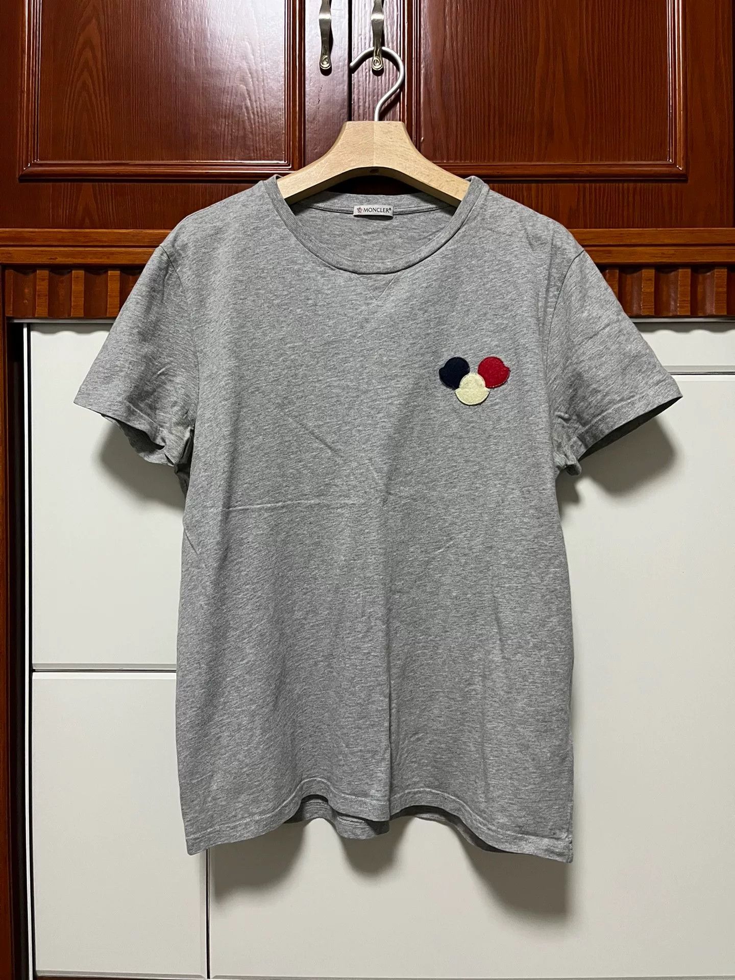 Moncler Moncler Men's Short Sleeve T-Shirt Size US XL / EU 56 / 4 - 1 Thumbnail