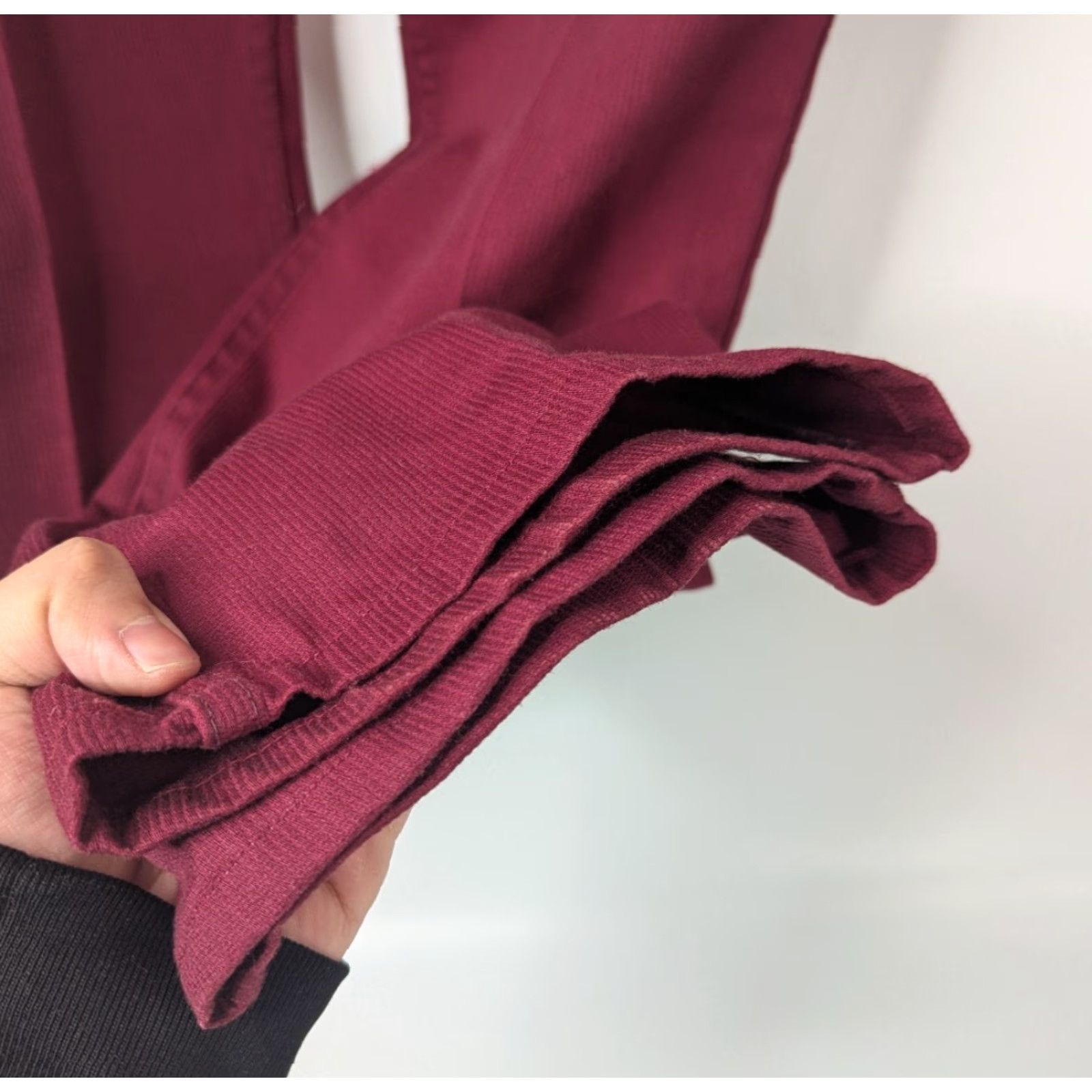 Levi's VINTAGE Levi's 517 Big E Sta Prest Talon Zip Maroon Red Pants 32x28 Size US 32 / EU 48 - 5 Thumbnail
