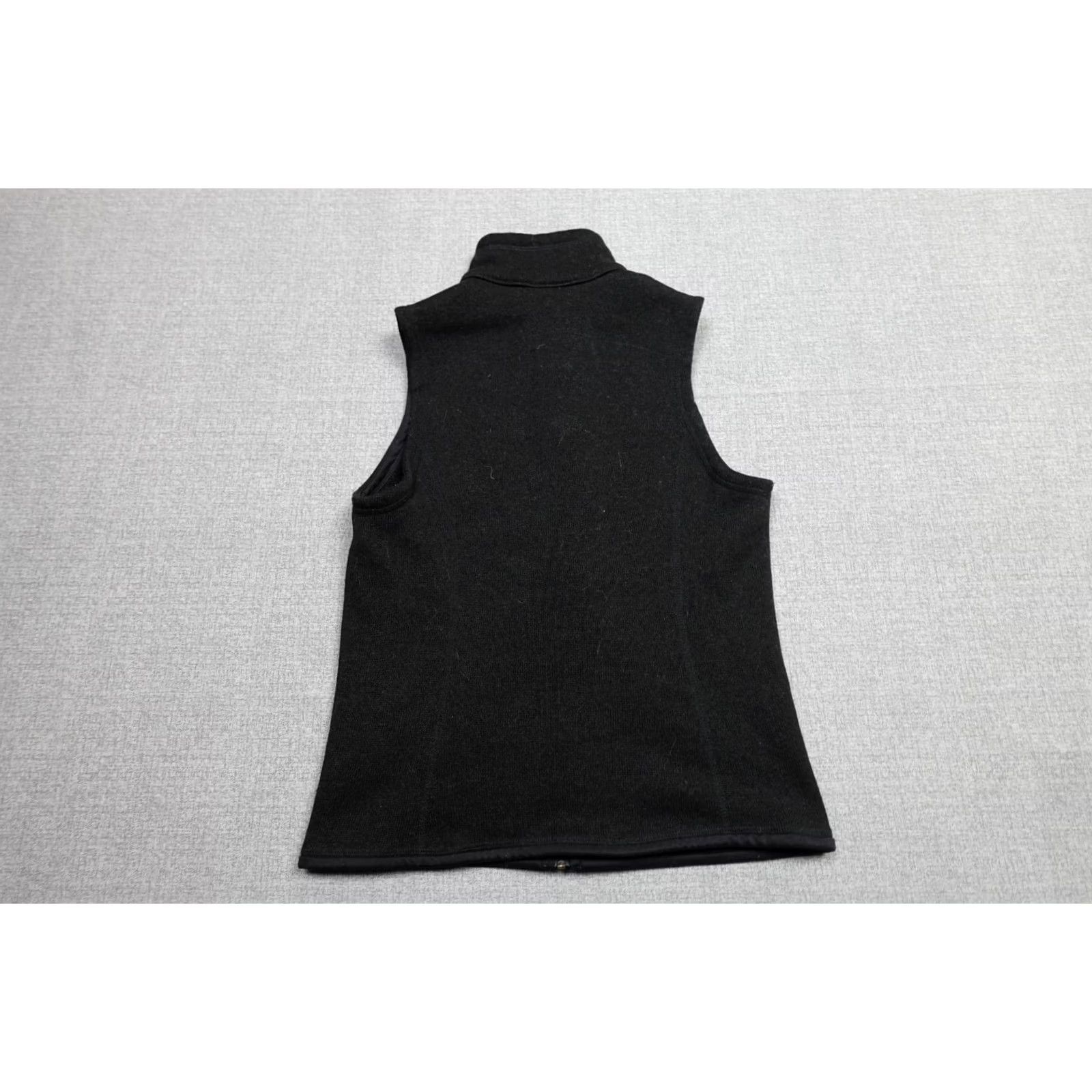 Patagonia Patagonia Vest Womens Small Black Fleece Mock Neck Sleeveless Lightweight Ski Casual Size S / US 4 / IT 40 - 4 Thumbnail