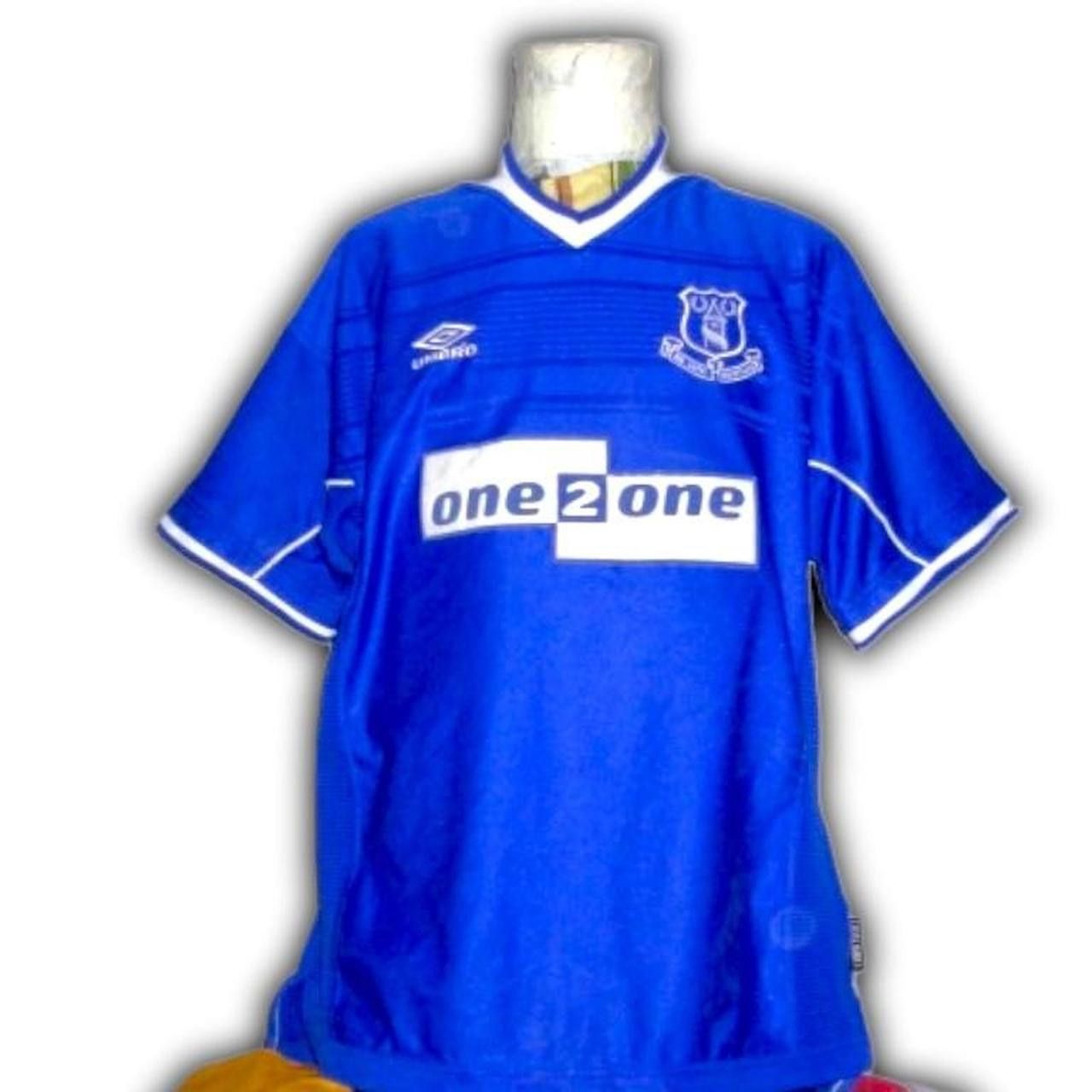 Umbro Fc Everton England 1999 2000 Home shirt jersey Size US XL / EU 56 / 4 - 2 Thumbnail