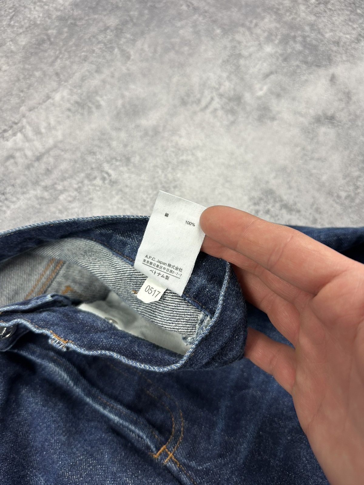 A.P.C. A.P.C Jeans Petite Standard Selvedge Denim Japanese APC 30 Size US 30 / EU 46 - 18 Thumbnail