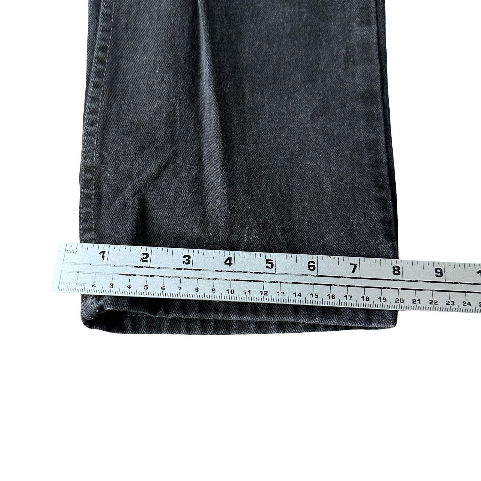 Levi's Vintage Levi's 550 Relaxed Jeans Men 36x32 Black Denim USA Size US 36 / EU 52 - 12 Thumbnail