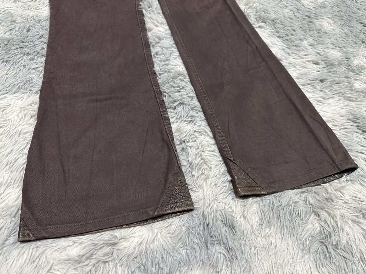 Chanel 🔥Archived Aw02 Chanel Hybrid Leather Denim Western Bootcut Size US 28 / EU 44 - 10 Thumbnail