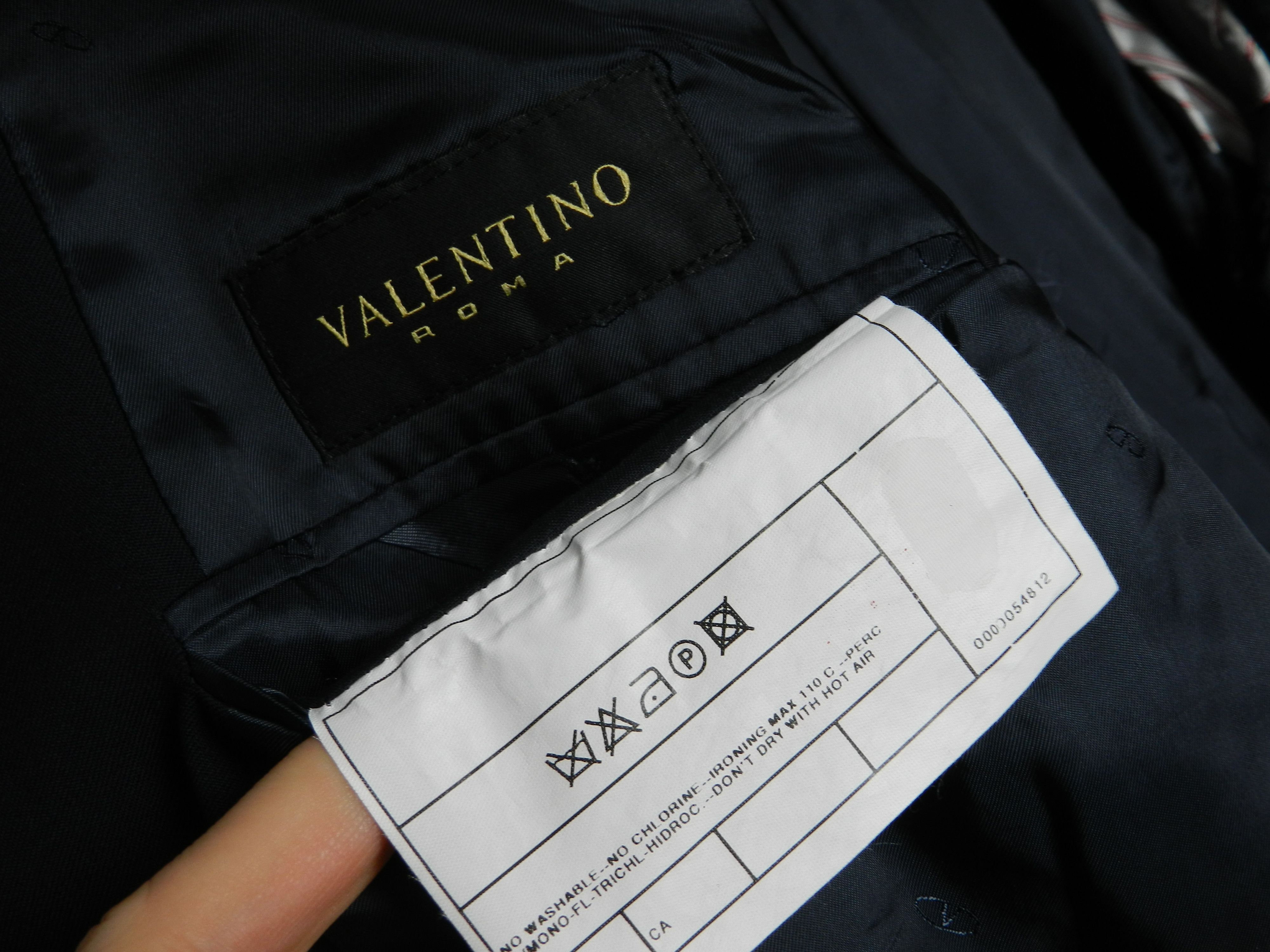 Valentino Valentino Wool Formal Blazer Size 42R - 8 Thumbnail