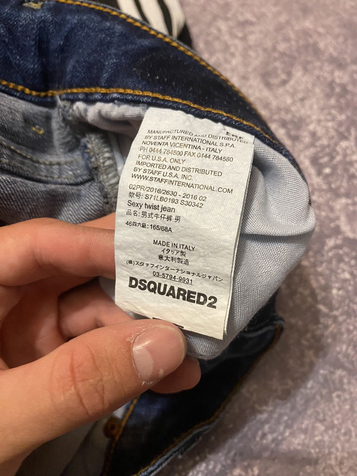 Dsquared2 Vintage Dsquared2 castom denim Size US 30 / EU 46 - 8 Thumbnail