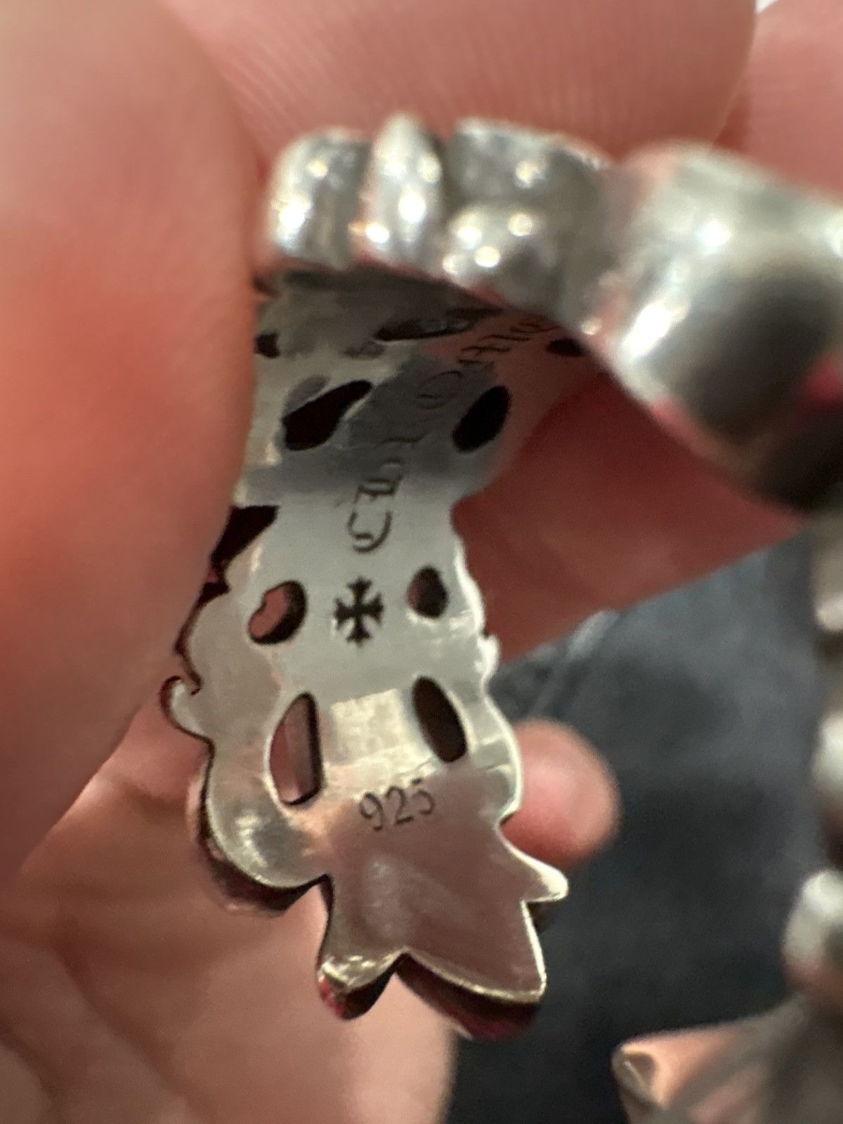 Chrome Hearts Chrome Hearts Double Floral Ring Size ONE SIZE - 16 Thumbnail