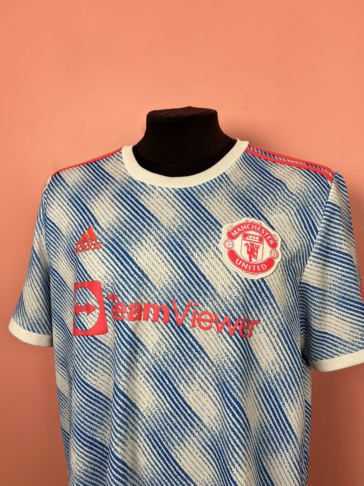Adidas adidas Manchester United soccer jersey football 2021 2022 Size US XL / EU 56 / 4 - 9 Thumbnail