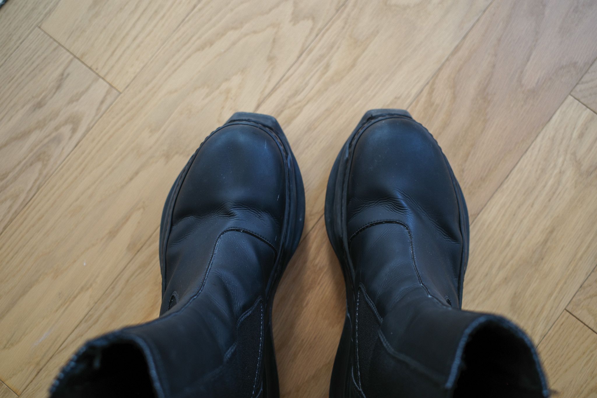 Rick Owens Abstract Beetle Boots Size US 9 / EU 42 - 10 Thumbnail