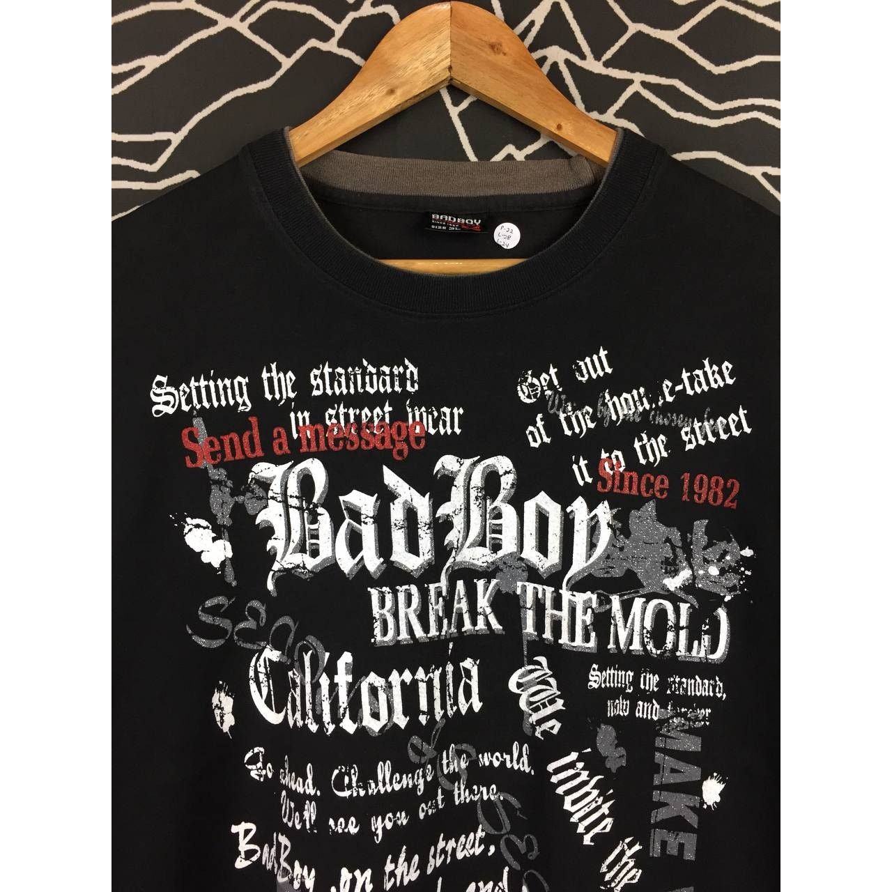 Revenge × Sad Boys × Vintage Vtg Bad Boy California Usa Break The Mold Longsleeve Tee Size US L / EU 52-54 / 3 - 3 Thumbnail