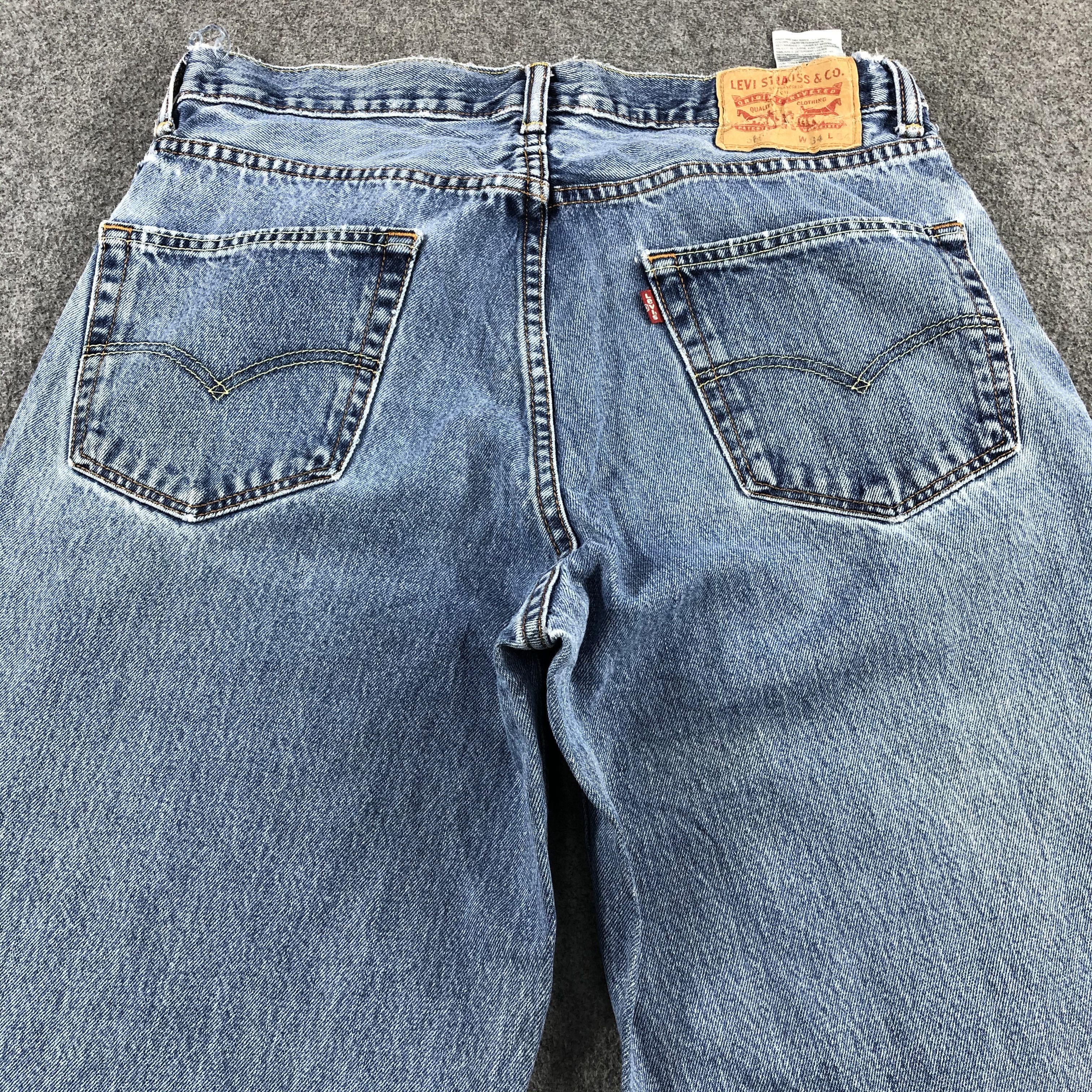 Levi's Vintage Blue Wash Levis 560 Jeans-J2109 Size US 33 - 4 Thumbnail