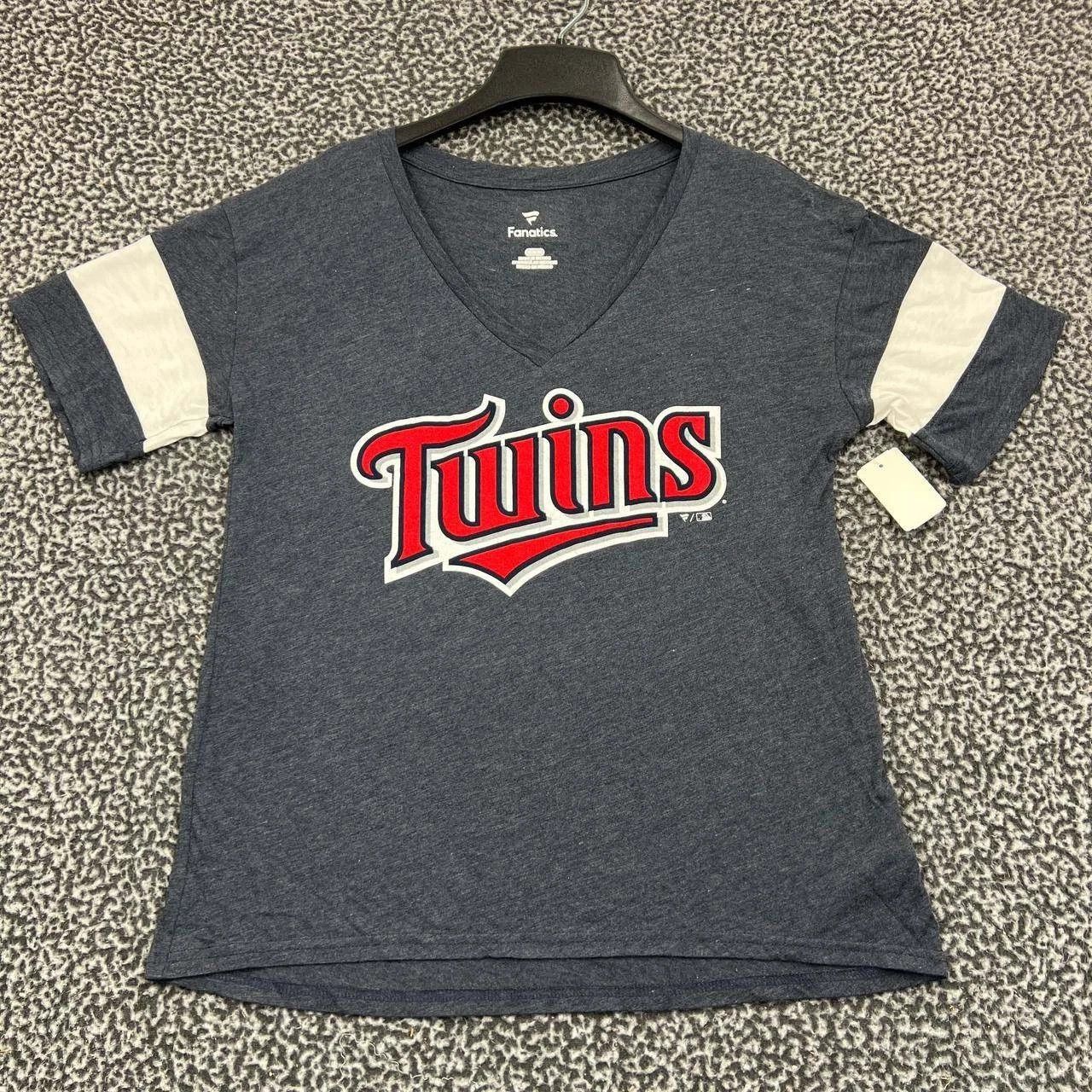 Other Minnesota Twins Shirt Women Fanatics Short Sleeve V-Neck M Size M / US 6-8 / IT 42-44 - 1 Thumbnail