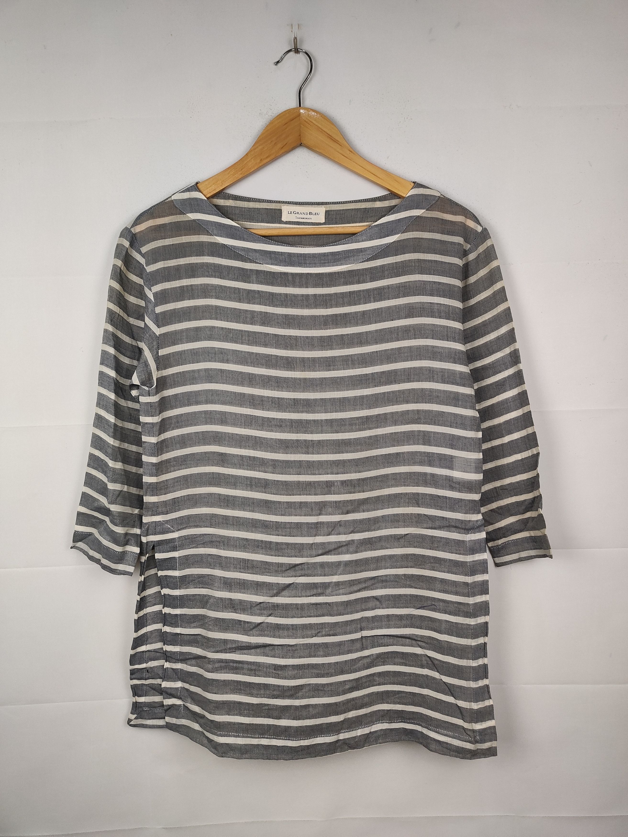 Le Grande Bleu (L.G.B.) LGB Women stripe Shirt Size M / US 6-8 / IT 42-44 - 1 Thumbnail